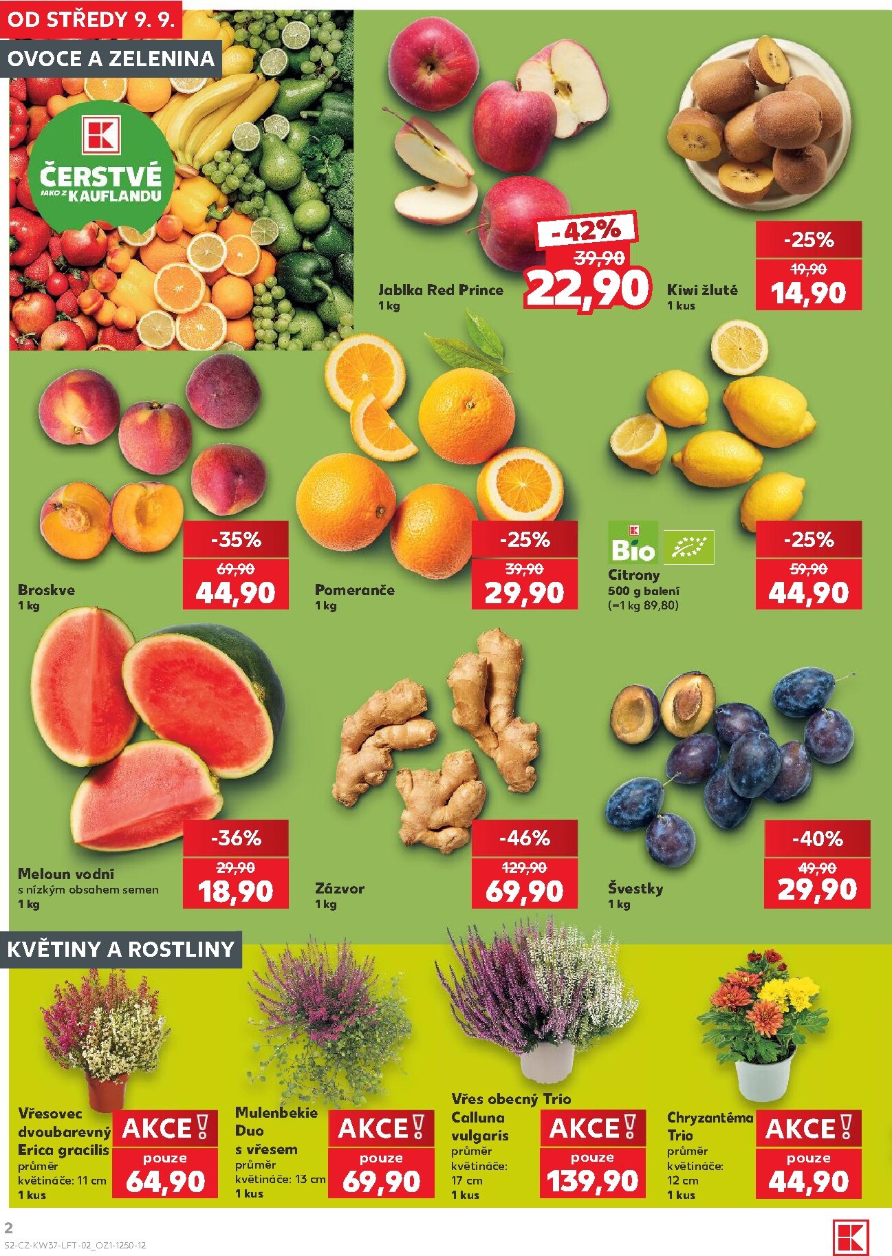 kaufland - Kaufland - Brno leták na příští týden od středy 09.09.2026 do úterý 15.09.2026 - page: 2