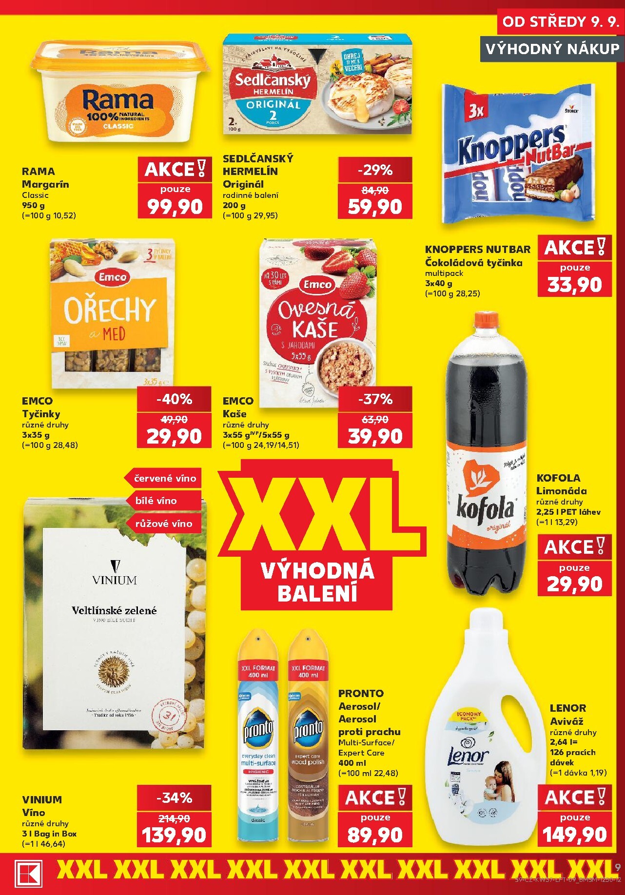 kaufland - Kaufland - Brno leták na příští týden od středy 09.09.2026 do úterý 15.09.2026 - page: 9
