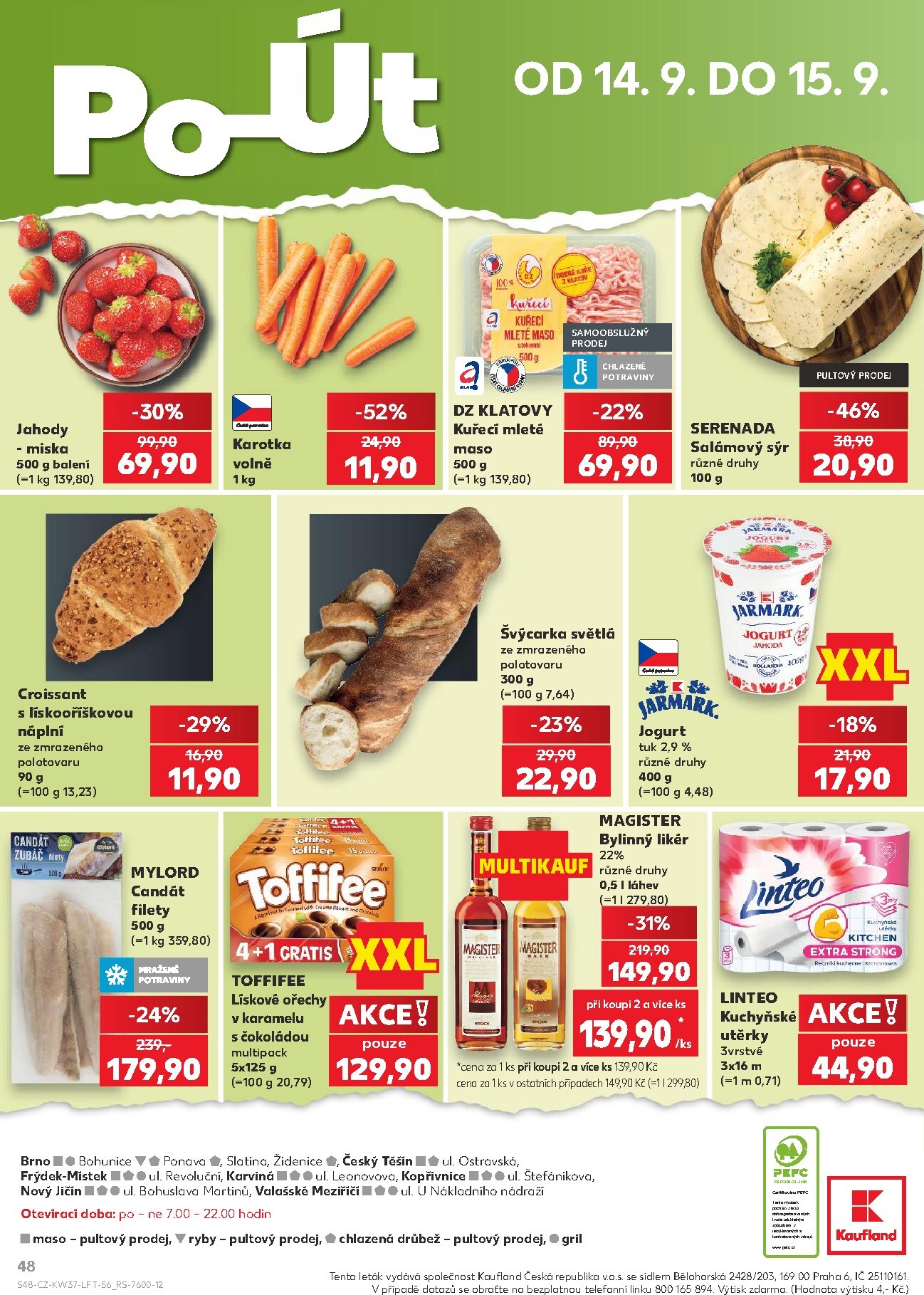 kaufland - Kaufland - Brno leták na příští týden od středy 09.09.2026 do úterý 15.09.2026 - page: 48