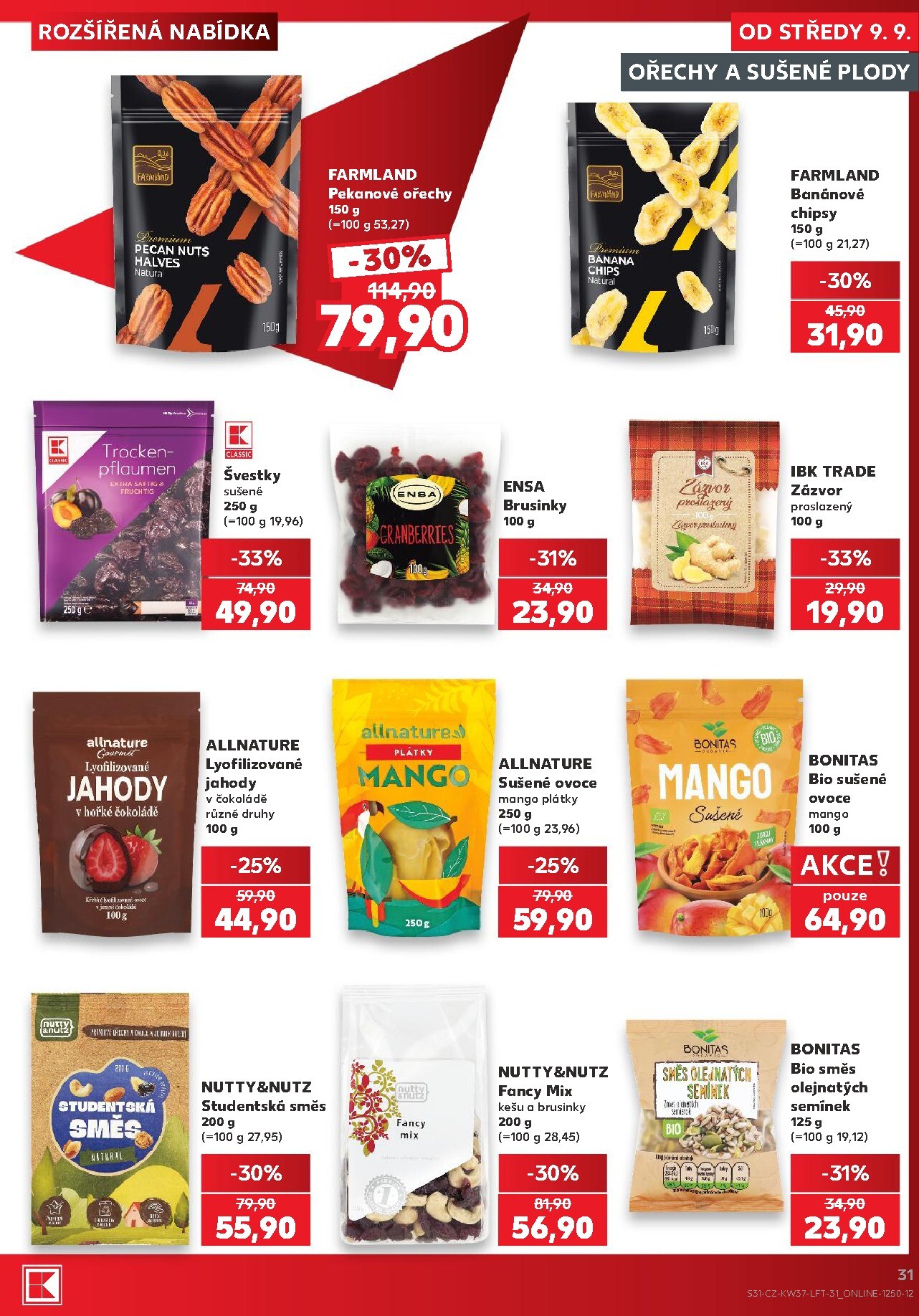 kaufland - Kaufland - Ostrava leták na příští týden od středy 09.09.2026 do úterý 15.09.2026 - page: 31