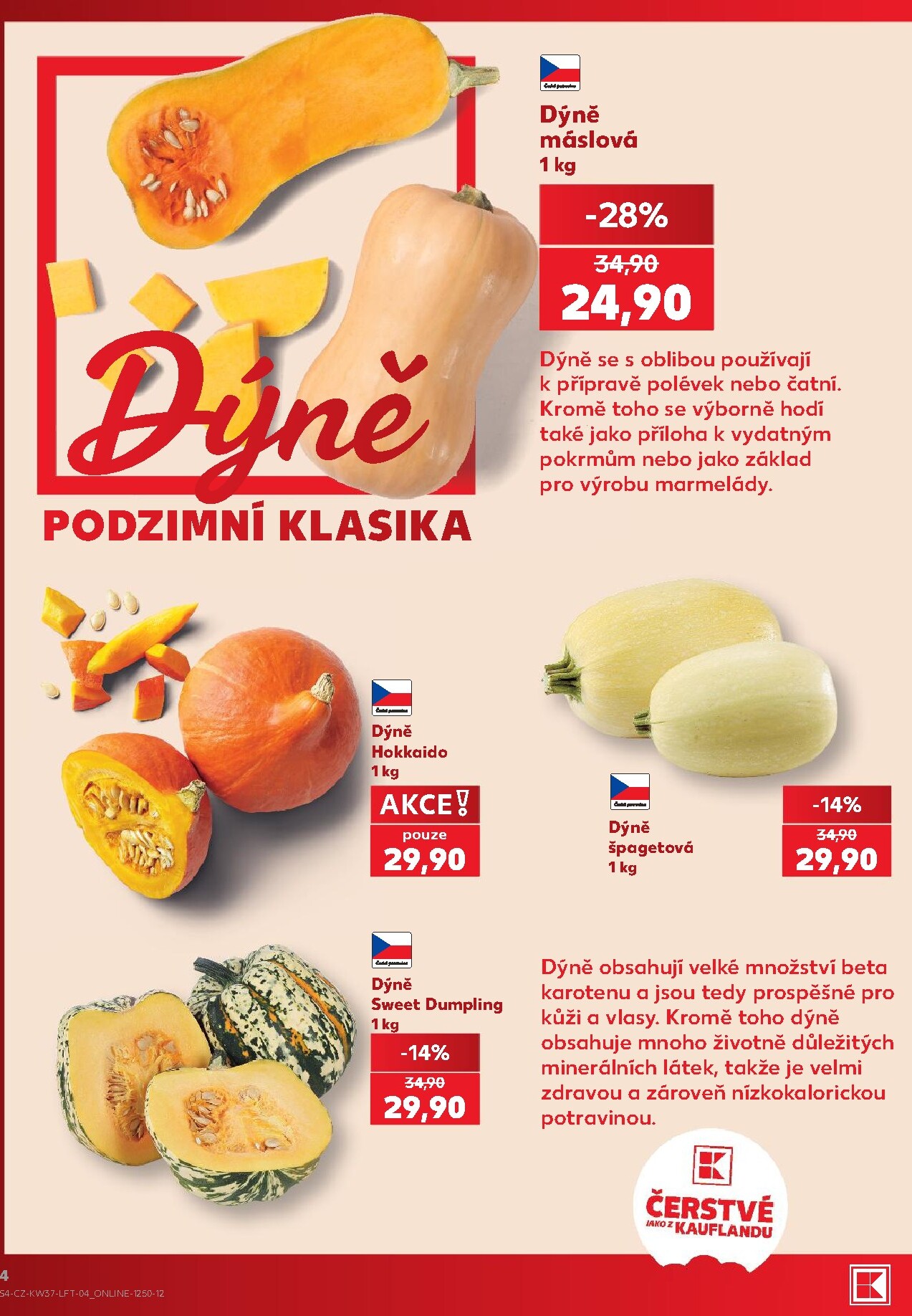 kaufland - Kaufland - Ostrava leták na příští týden od středy 09.09.2026 do úterý 15.09.2026 - page: 4