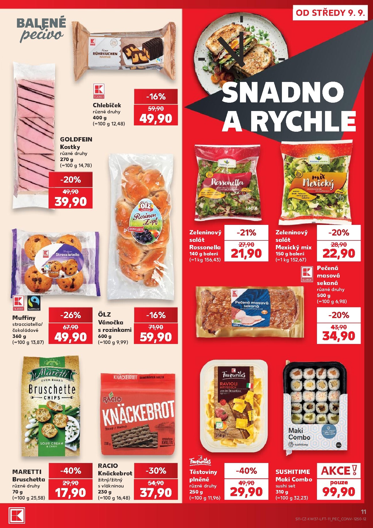 kaufland - Kaufland - Ostrava leták na příští týden od středy 09.09.2026 do úterý 15.09.2026 - page: 11