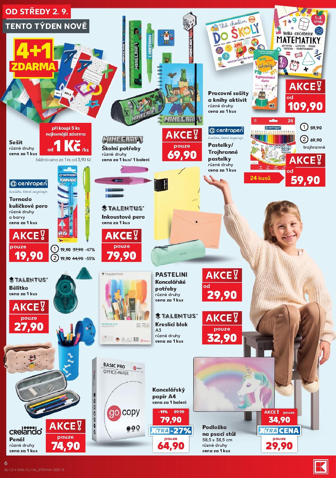 kaufland - Aktuální Kaufland - Ostrava - Spotřební zboží leták platný od středy 02.09.2026 do úterý 08.09.2026 - page: 6
