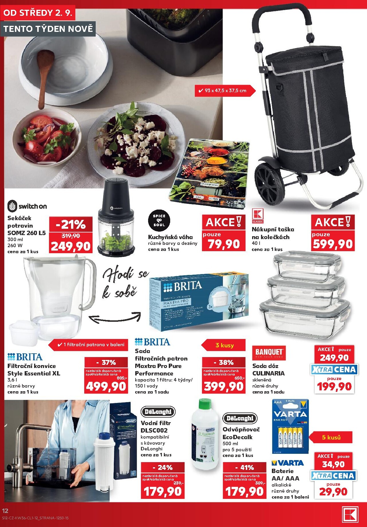 kaufland - Aktuální Kaufland - Ostrava - Spotřební zboží leták platný od středy 02.09.2026 do úterý 08.09.2026 - page: 12