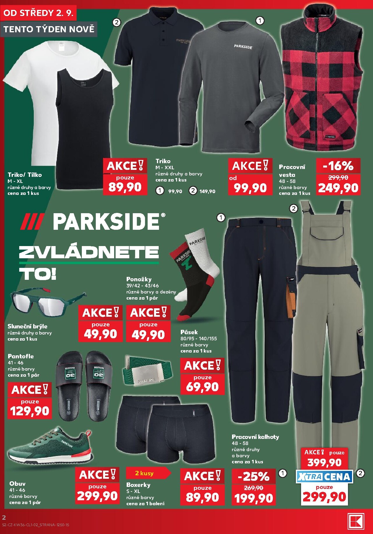kaufland - Aktuální Kaufland - Ostrava - Spotřební zboží leták platný od středy 02.09.2026 do úterý 08.09.2026 - page: 2