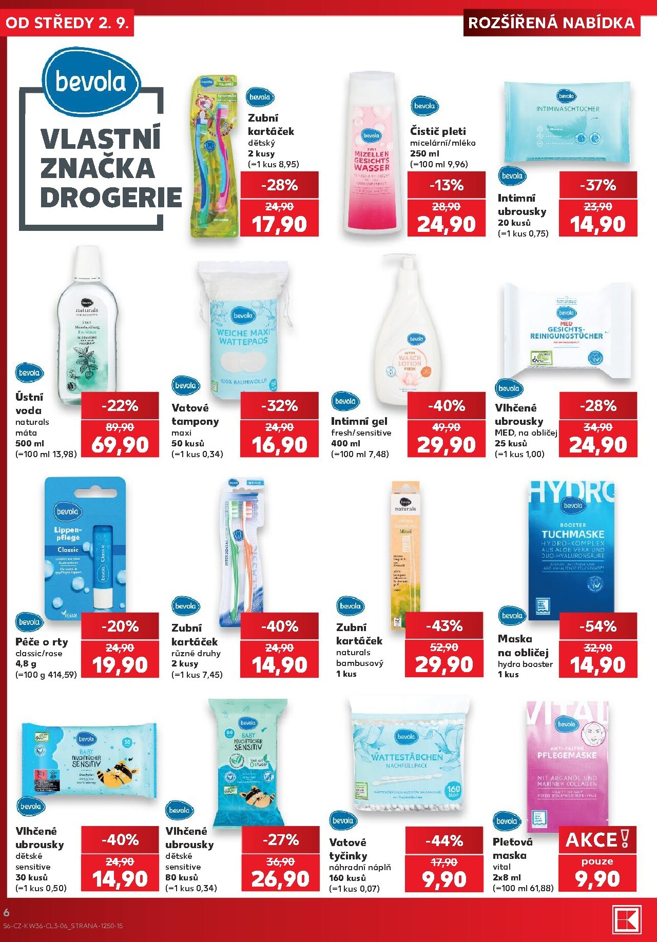 kaufland - Aktuální Kaufland - Kolín - Rodinný nákup leták platný od středy 02.09.2026 do úterý 29.09.2026 - page: 6