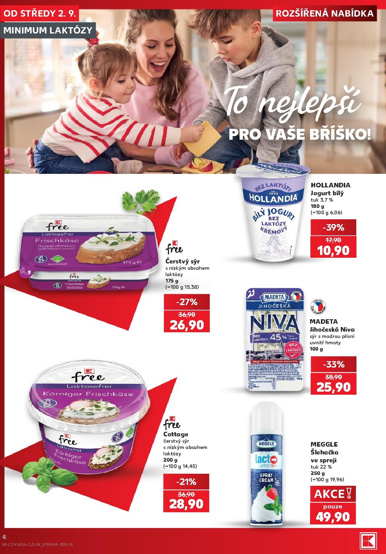 kaufland - Aktuální Kaufland - Kolín - Rodinný nákup leták platný od středy 02.09.2026 do úterý 29.09.2026 - page: 4