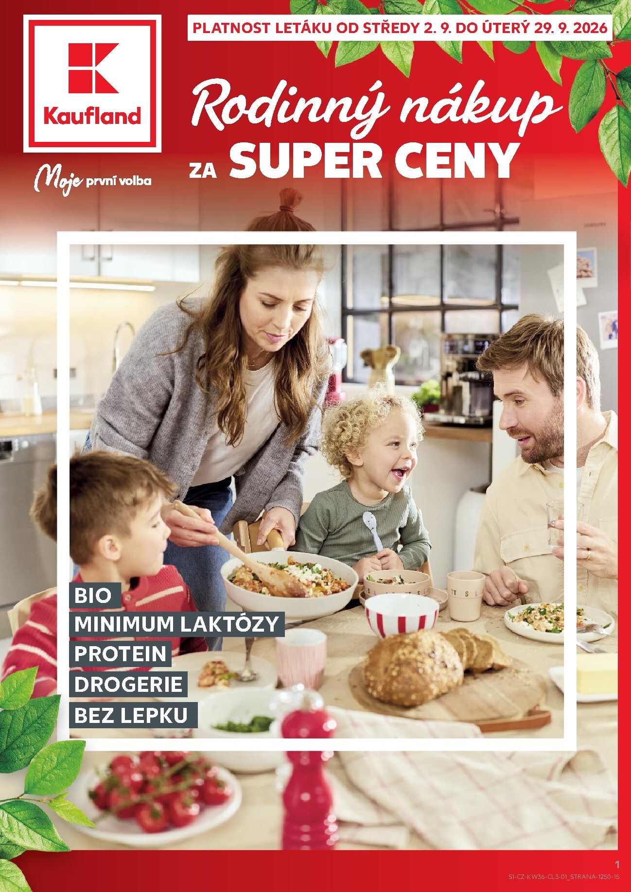 kaufland - Aktuální Kaufland - Kolín - Rodinný nákup leták platný od středy 02.09.2026 do úterý 29.09.2026