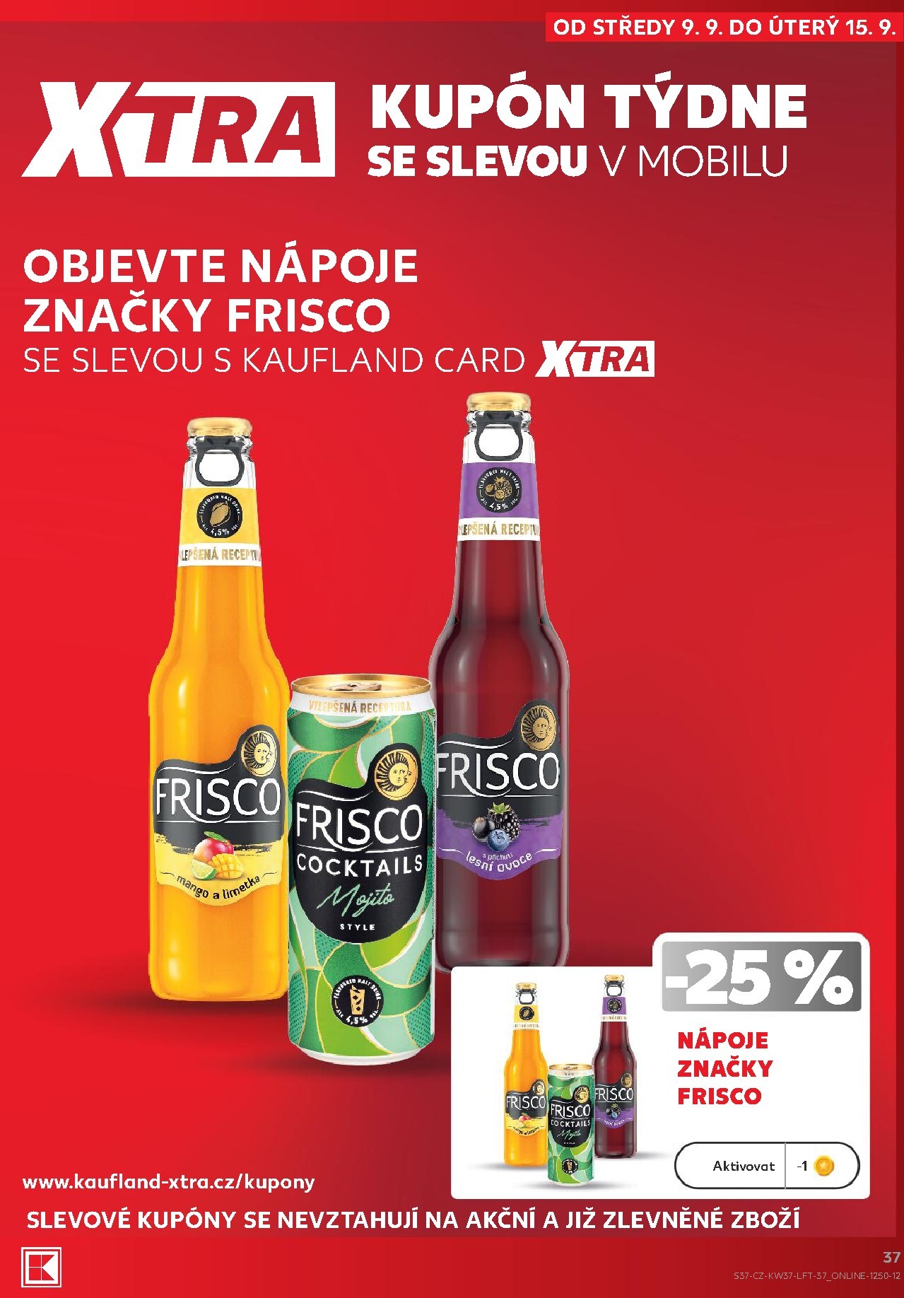 kaufland - Kaufland - Kolín leták na příští týden od středy 09.09.2026 do úterý 15.09.2026 - page: 37