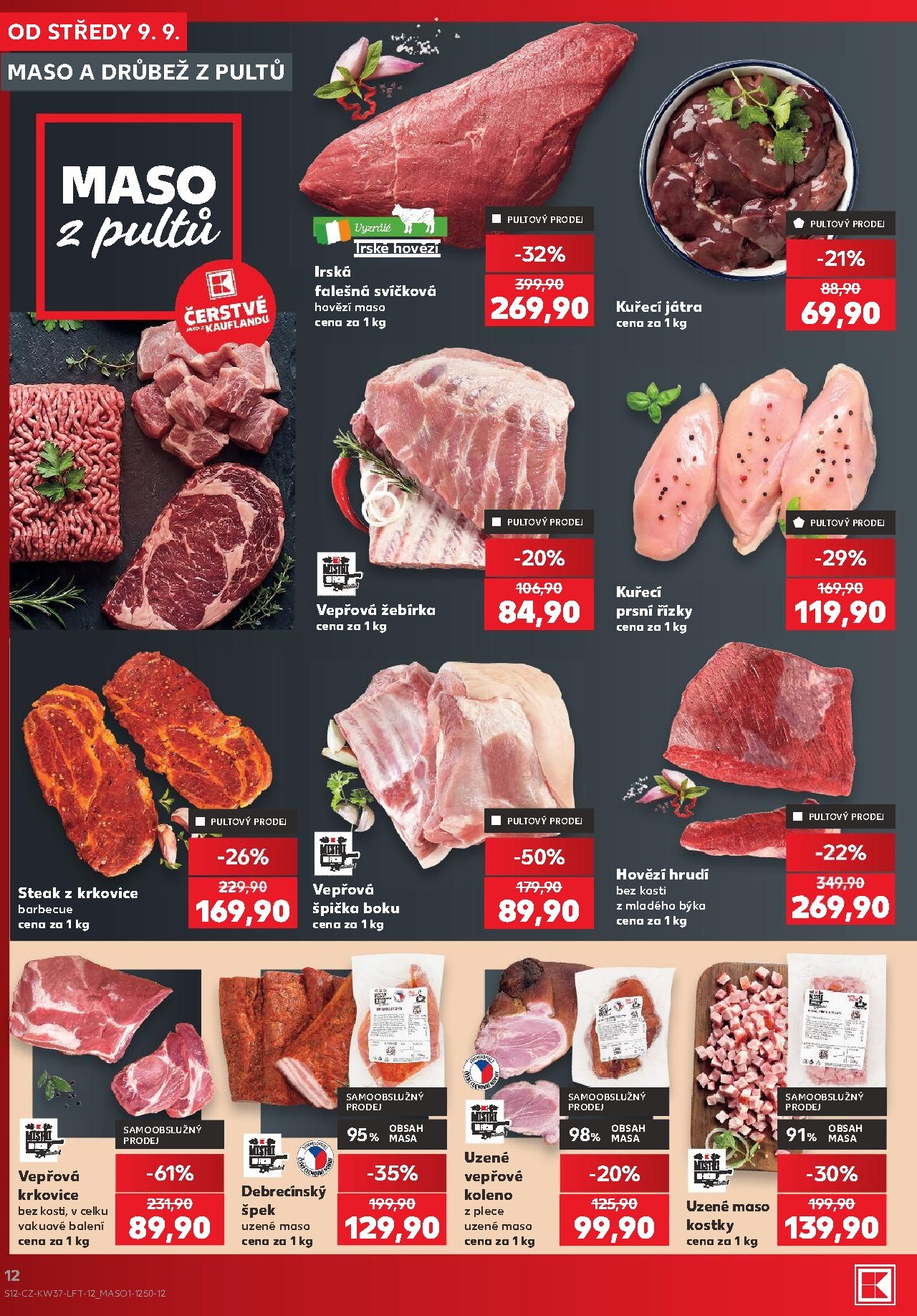 kaufland - Kaufland - Kolín leták na příští týden od středy 09.09.2026 do úterý 15.09.2026 - page: 12