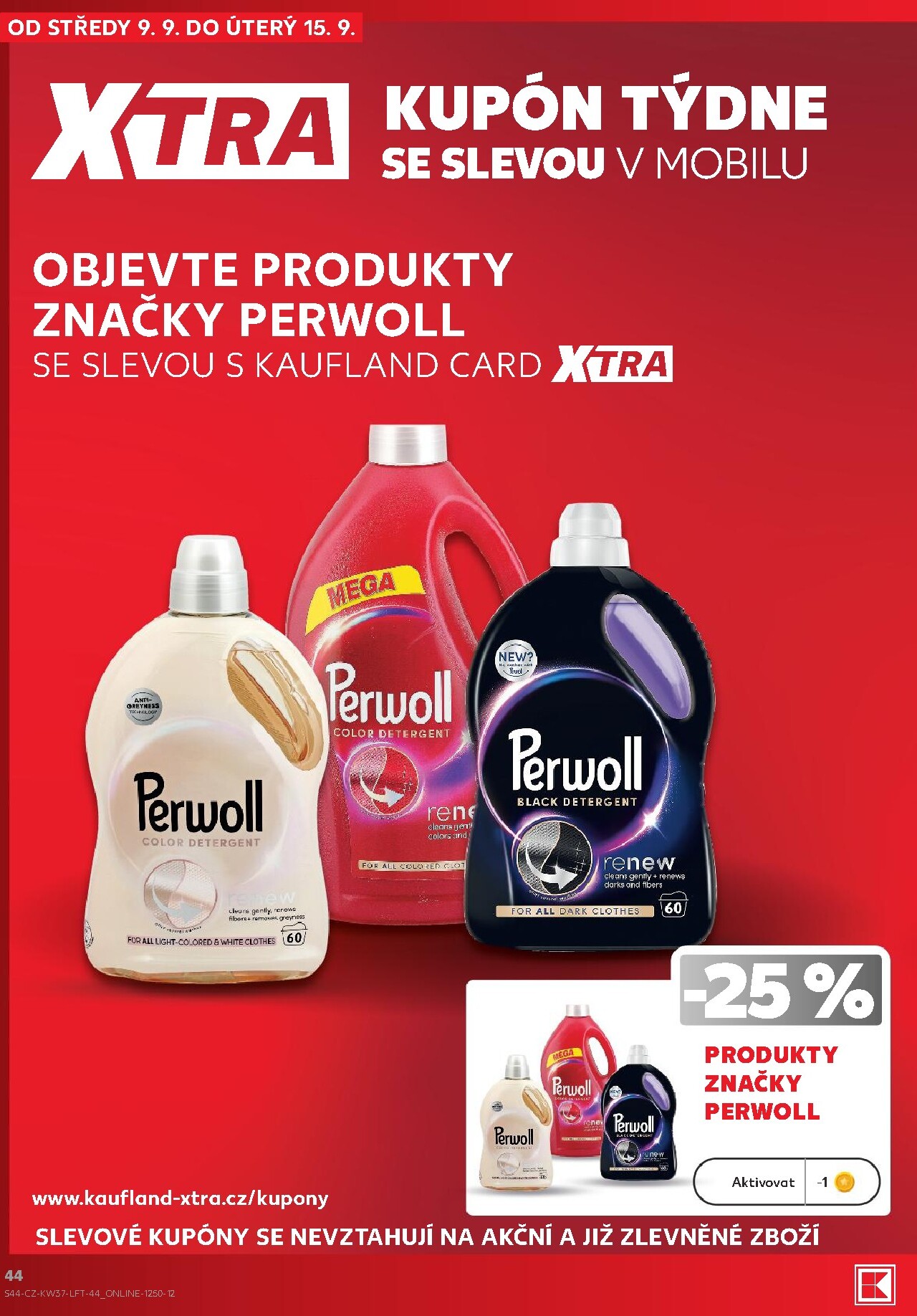 kaufland - Kaufland - Kolín leták na příští týden od středy 09.09.2026 do úterý 15.09.2026 - page: 44