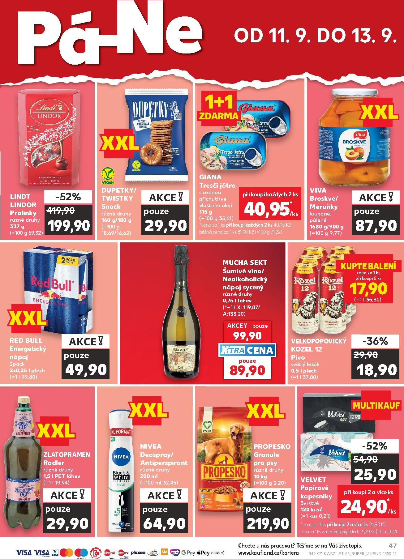 kaufland - Kaufland - Kolín leták na příští týden od středy 09.09.2026 do úterý 15.09.2026 - page: 47