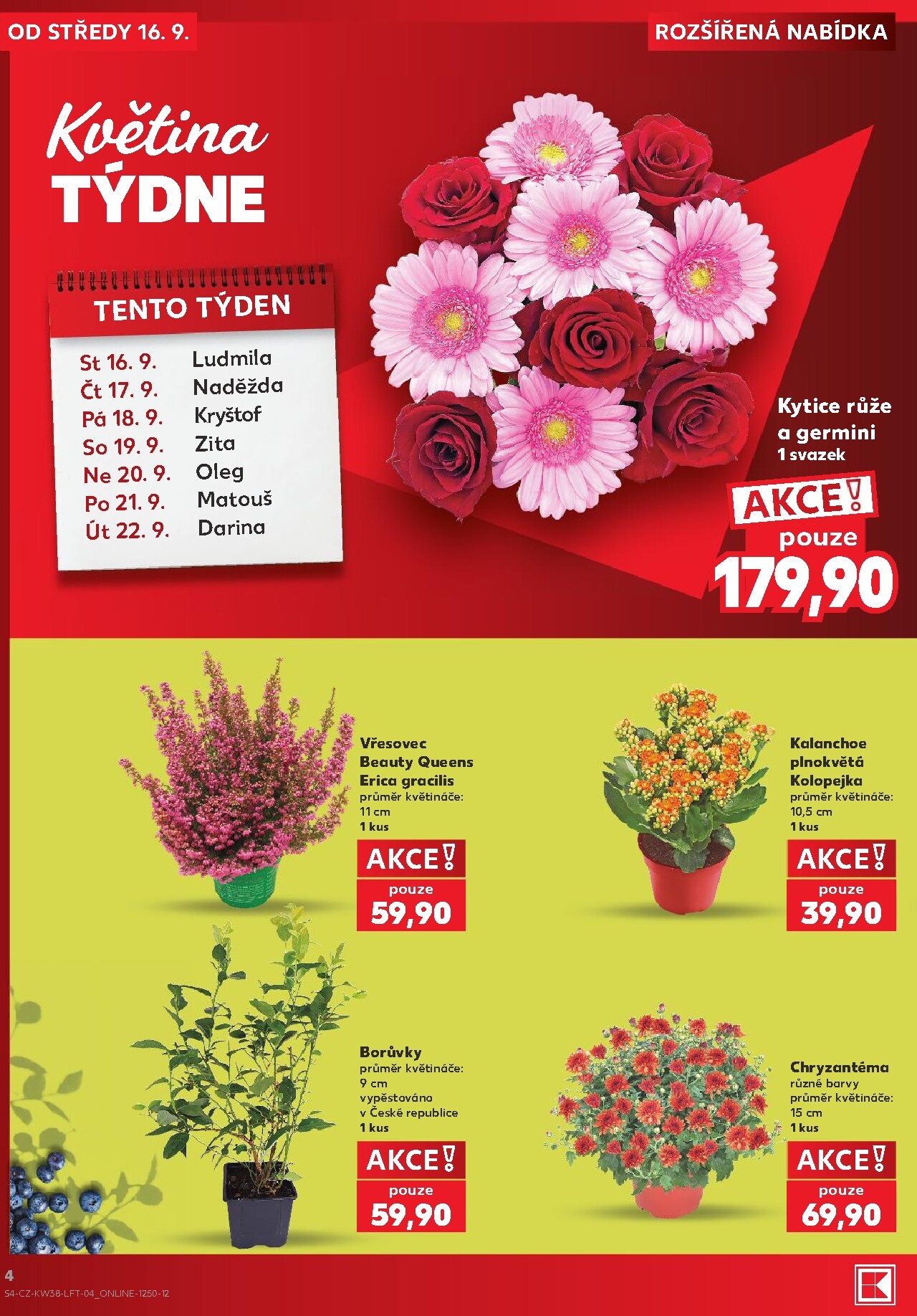 kaufland - Kaufland - Kolín leták na příští týden od středy 16.09.2026 do úterý 22.09.2026 - page: 4