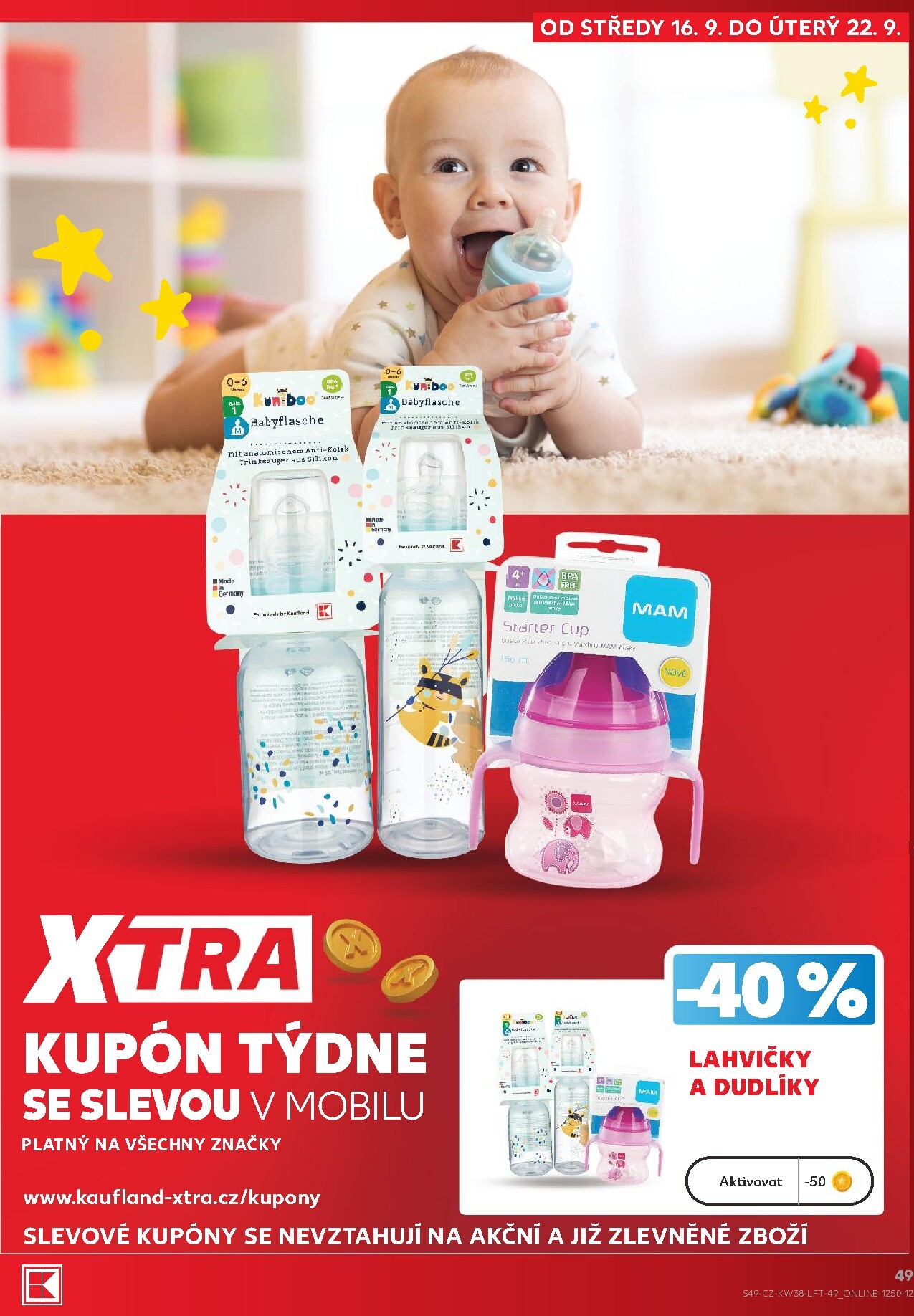kaufland - Kaufland - Kolín leták na příští týden od středy 16.09.2026 do úterý 22.09.2026 - page: 49