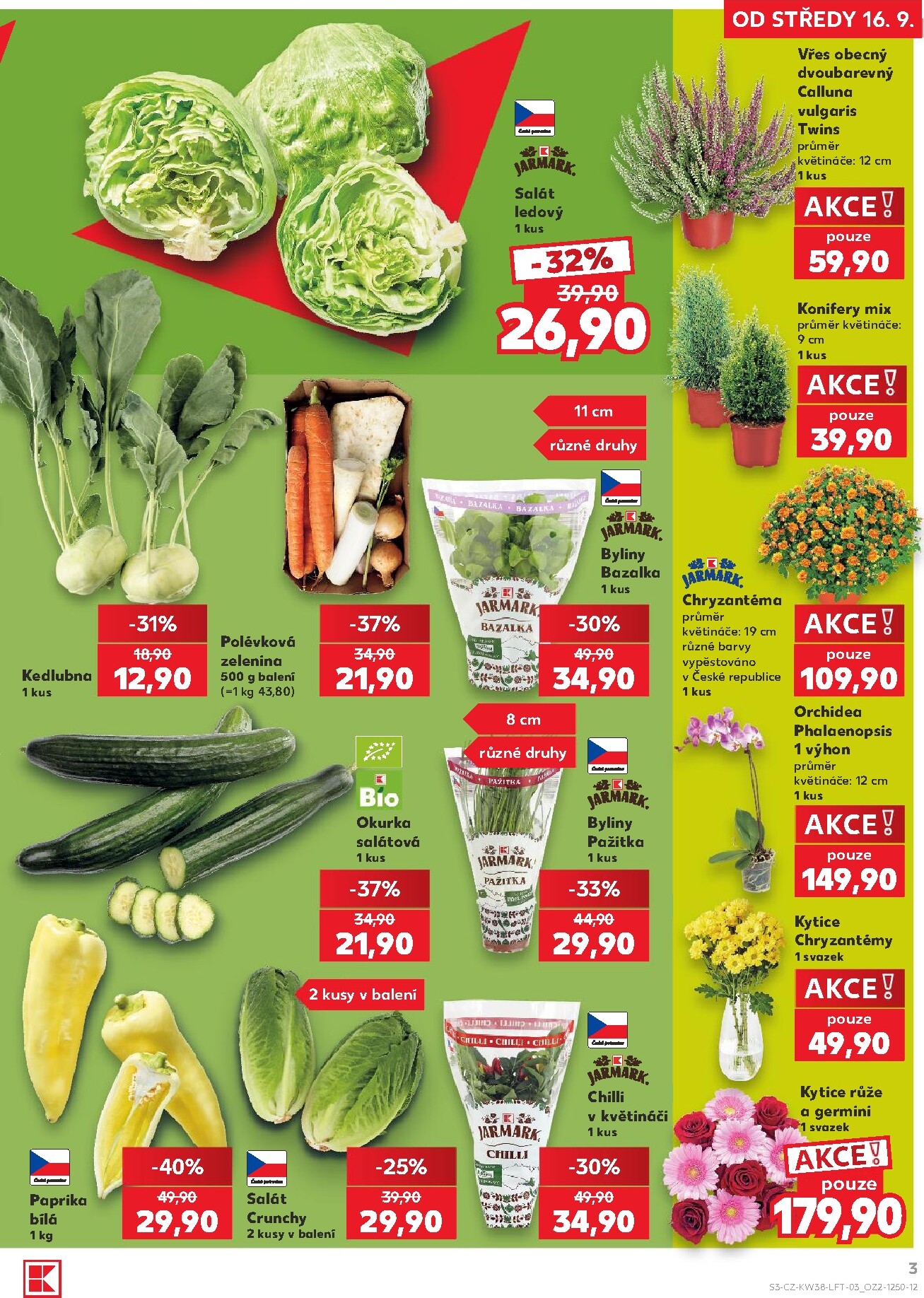 kaufland - Kaufland - Kolín leták na příští týden od středy 16.09.2026 do úterý 22.09.2026 - page: 3