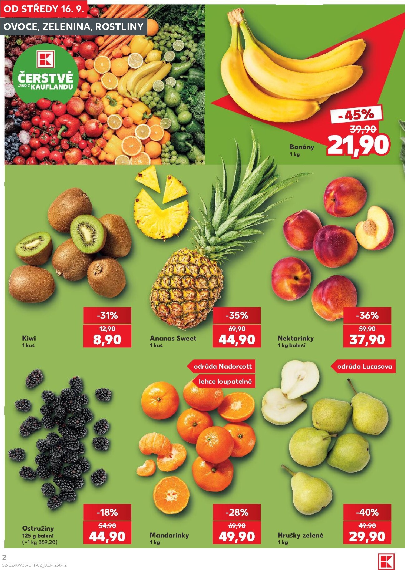 kaufland - Kaufland - Kolín leták na příští týden od středy 16.09.2026 do úterý 22.09.2026 - page: 2