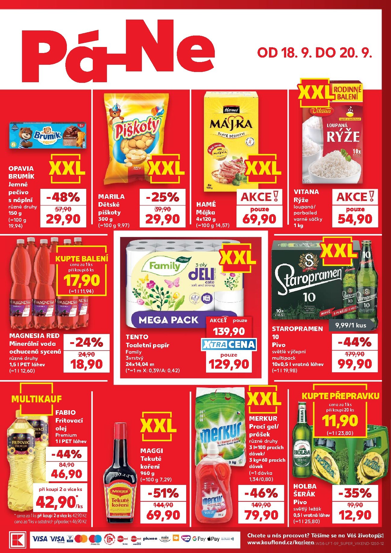 kaufland - Kaufland - Kolín leták na příští týden od středy 16.09.2026 do úterý 22.09.2026 - page: 51