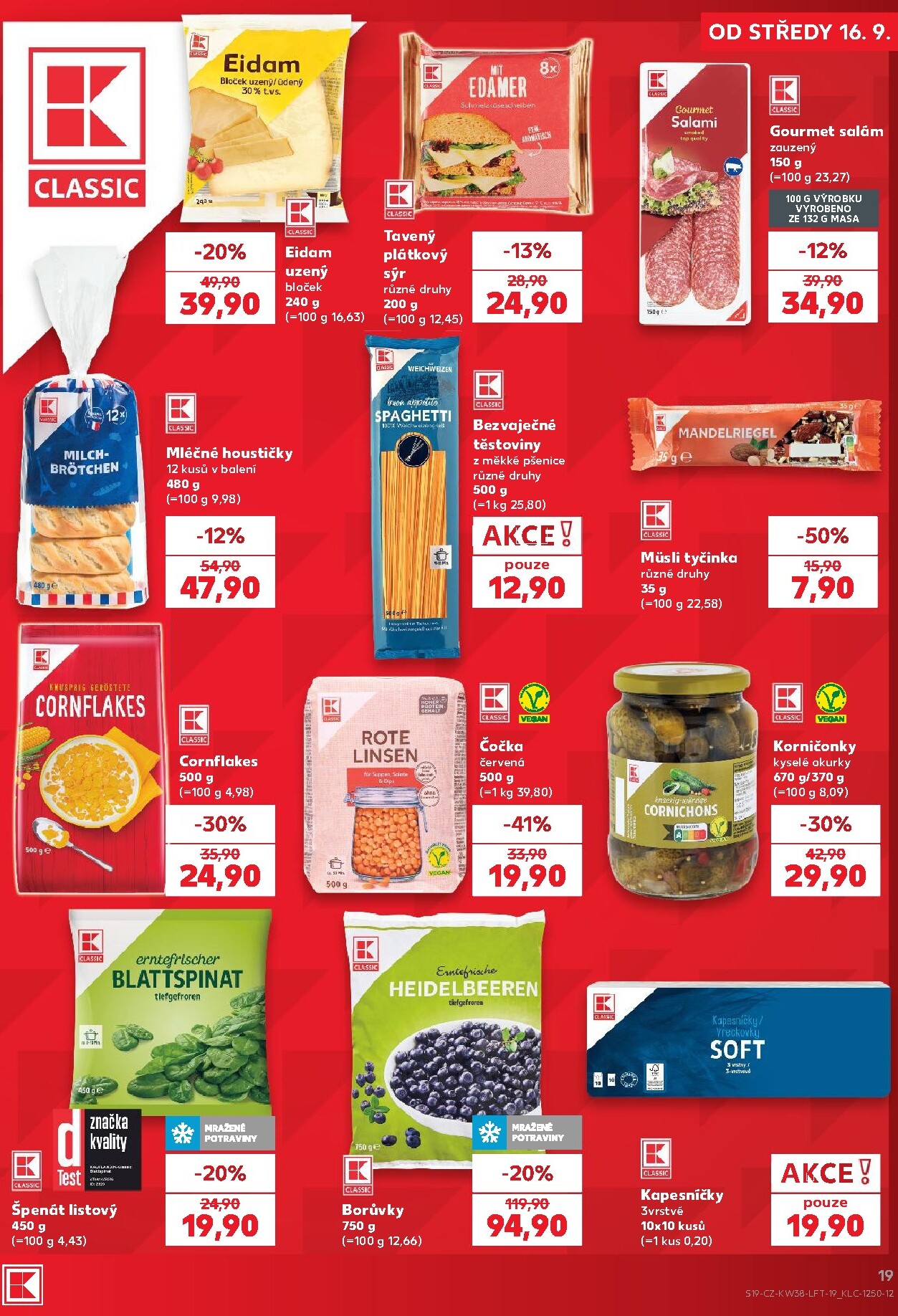 kaufland - Kaufland - Ostrava leták na příští týden od středy 16.09.2026 do úterý 22.09.2026 - page: 19