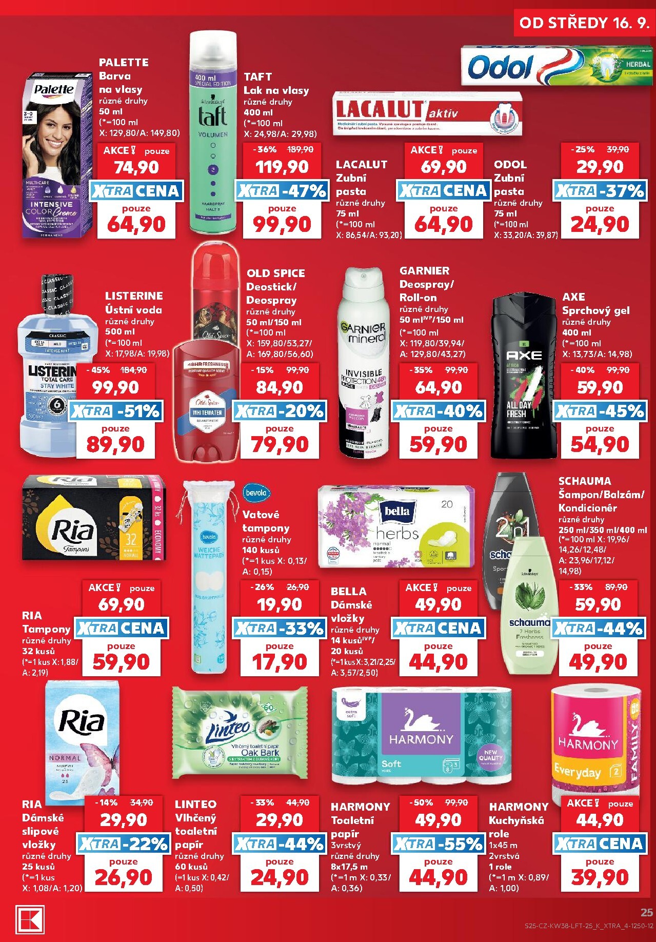 kaufland - Kaufland - Ostrava leták na příští týden od středy 16.09.2026 do úterý 22.09.2026 - page: 25