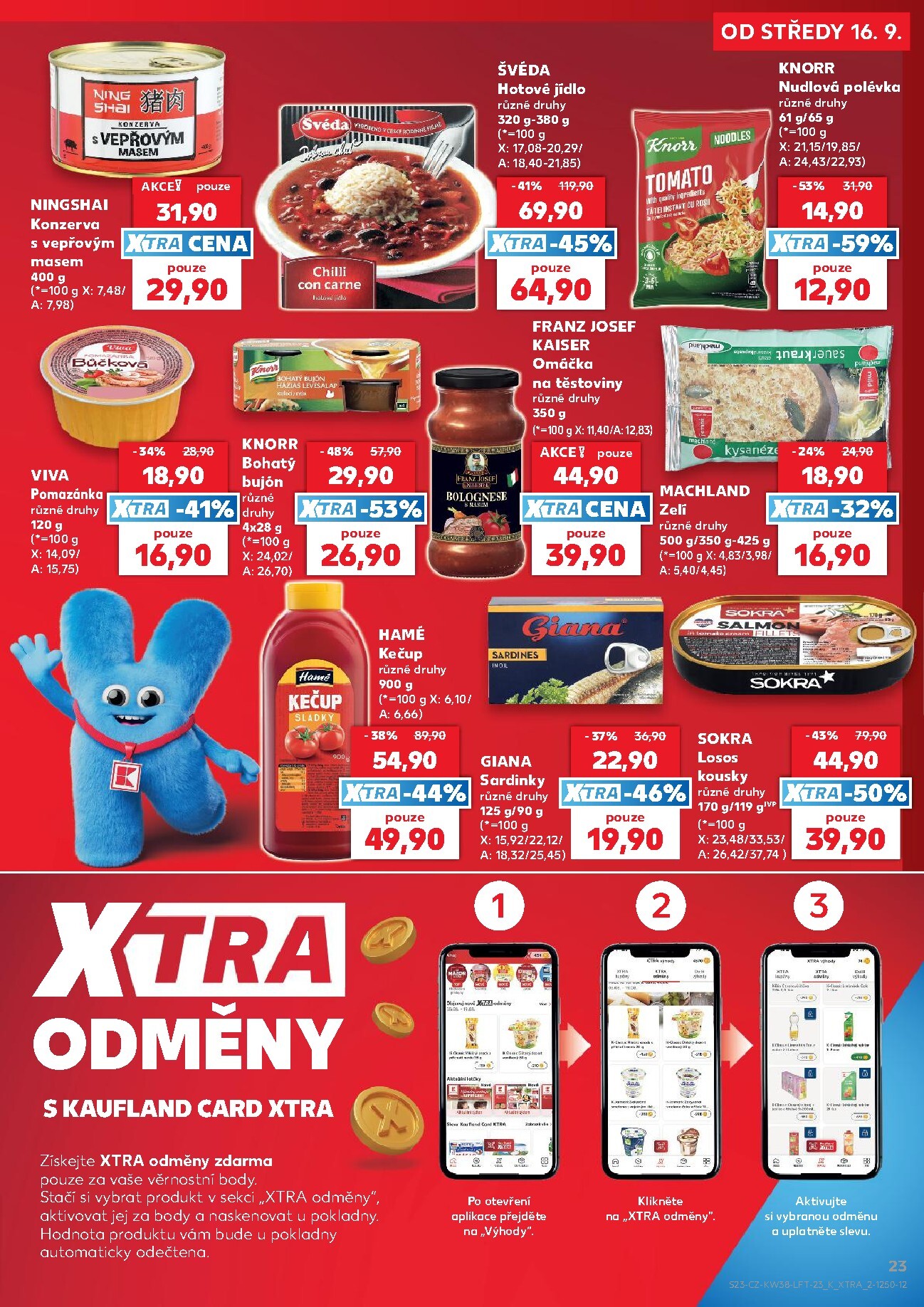 kaufland - Kaufland - Ostrava leták na příští týden od středy 16.09.2026 do úterý 22.09.2026 - page: 23