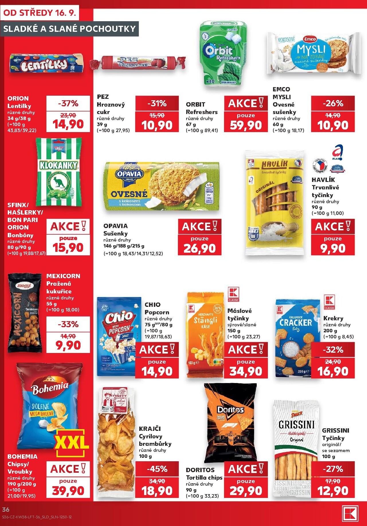 kaufland - Kaufland - Ostrava leták na příští týden od středy 16.09.2026 do úterý 22.09.2026 - page: 36