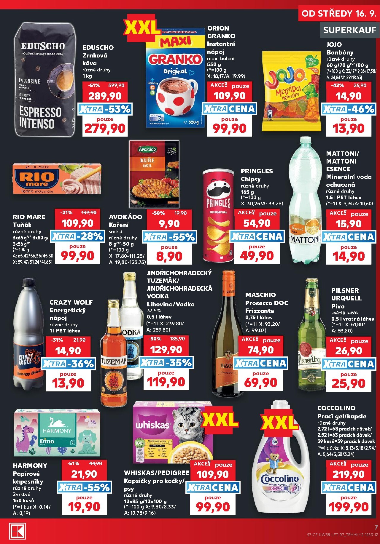 kaufland - Kaufland - Ostrava leták na příští týden od středy 16.09.2026 do úterý 22.09.2026 - page: 7