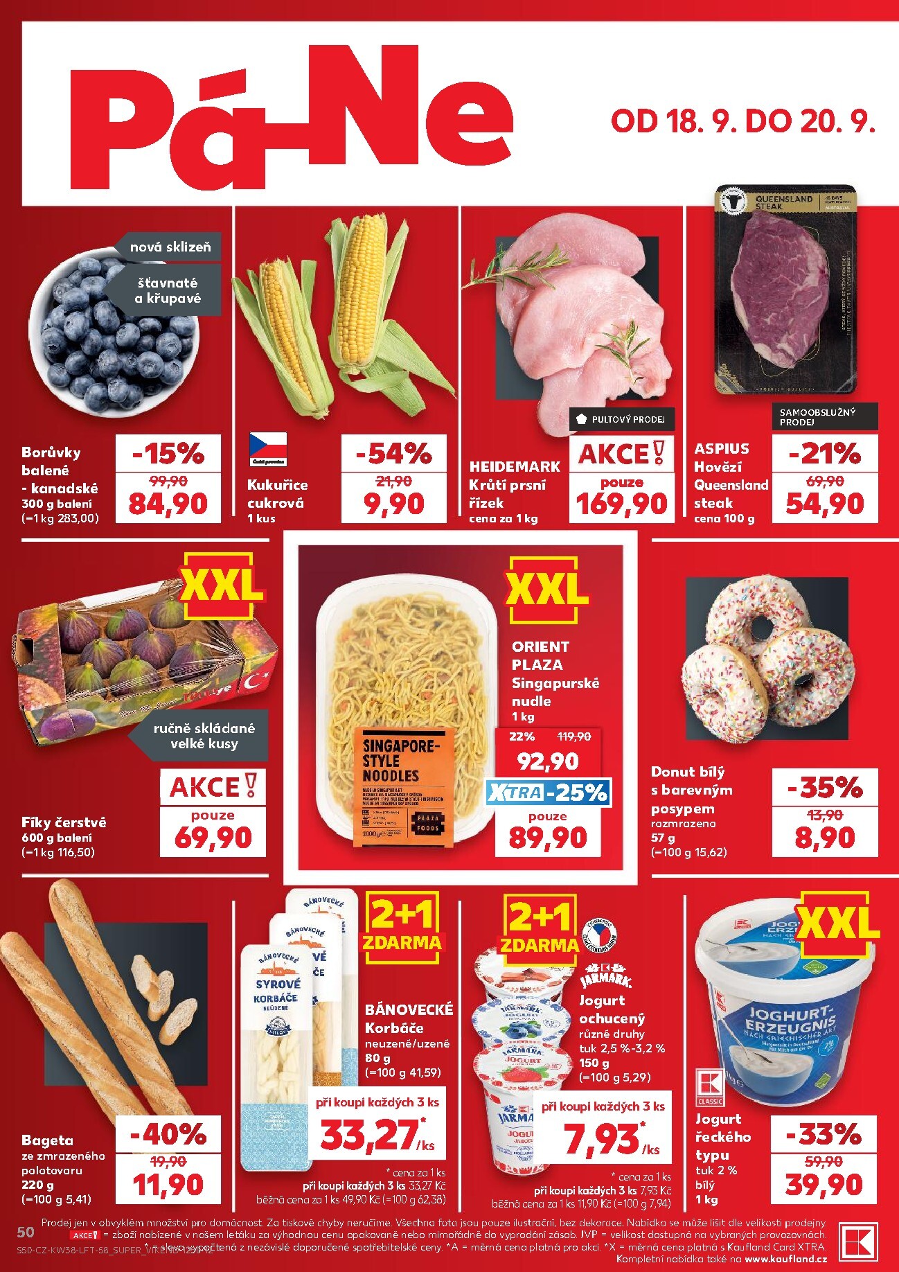 kaufland - Kaufland - Ostrava leták na příští týden od středy 16.09.2026 do úterý 22.09.2026 - page: 50