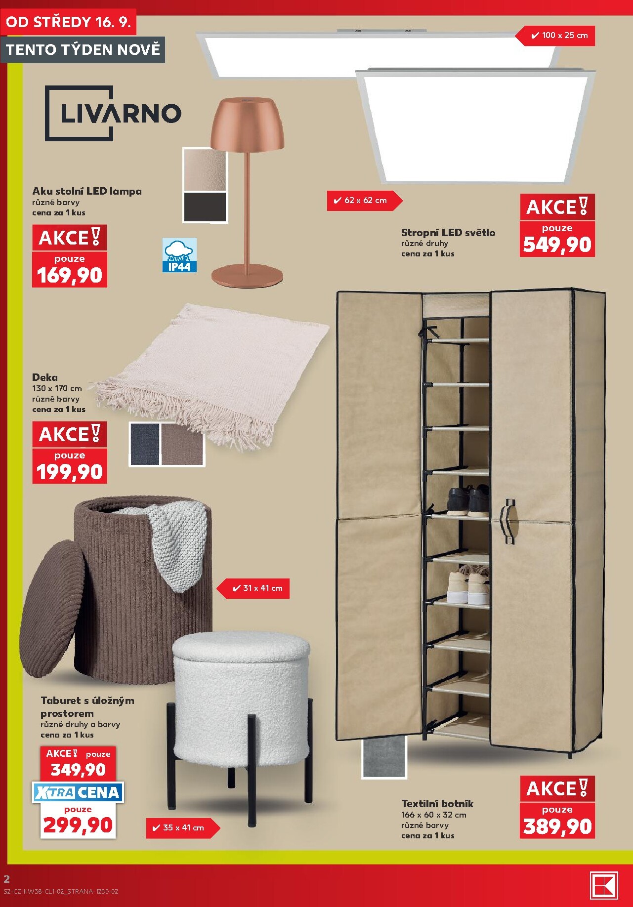 kaufland - Kaufland - Kolín - Spotřební zboží leták na příští týden od středy 16.09.2026 do úterý 22.09.2026 - page: 2