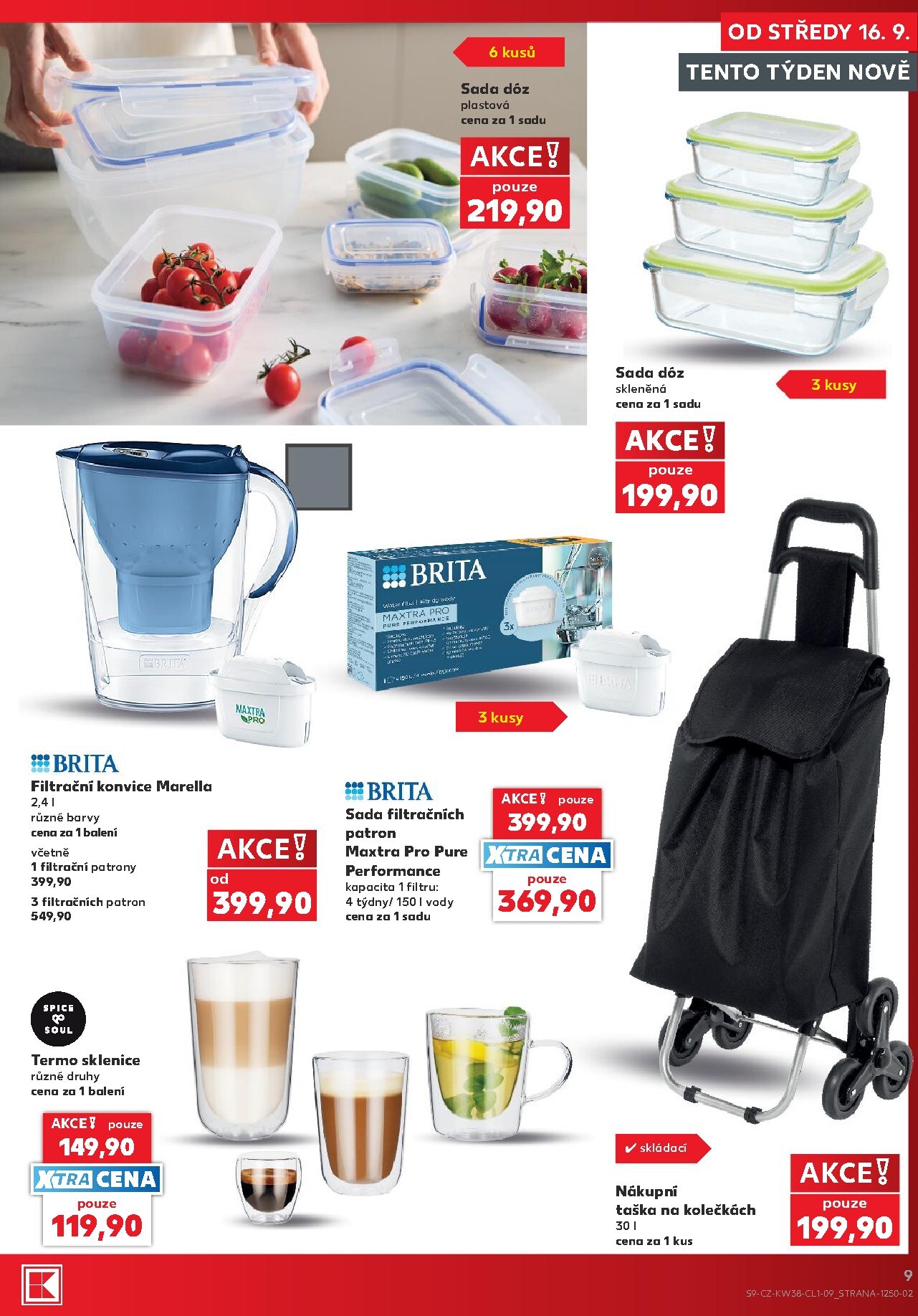 kaufland - Kaufland - Kolín - Spotřební zboží leták na příští týden od středy 16.09.2026 do úterý 22.09.2026 - page: 9