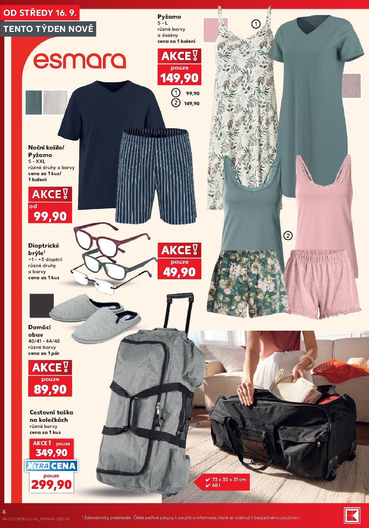 kaufland - Kaufland - Kolín - Spotřební zboží leták na příští týden od středy 16.09.2026 do úterý 22.09.2026 - page: 4