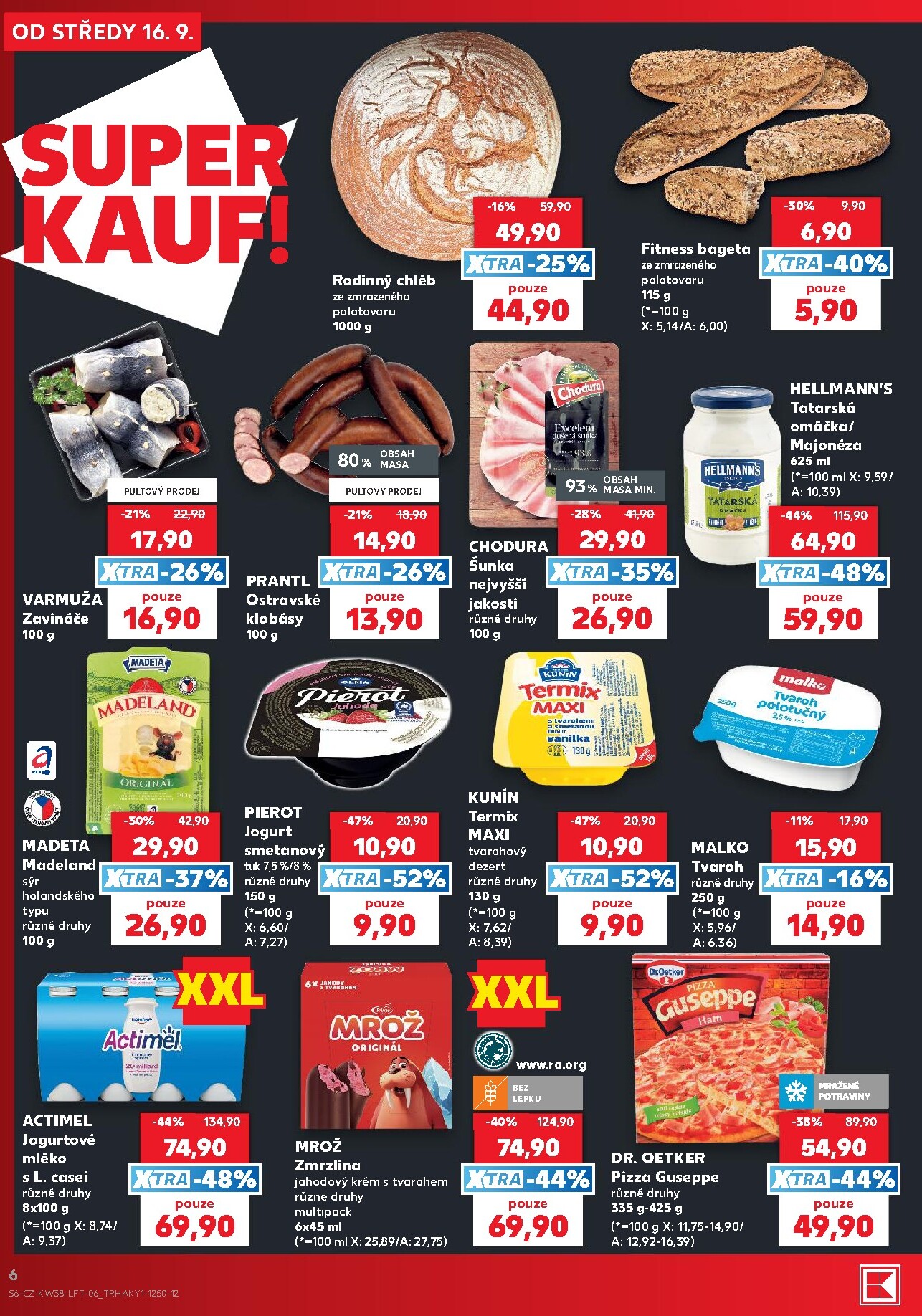 kaufland - Kaufland - Brno leták na příští týden od středy 16.09.2026 do úterý 22.09.2026 - page: 6