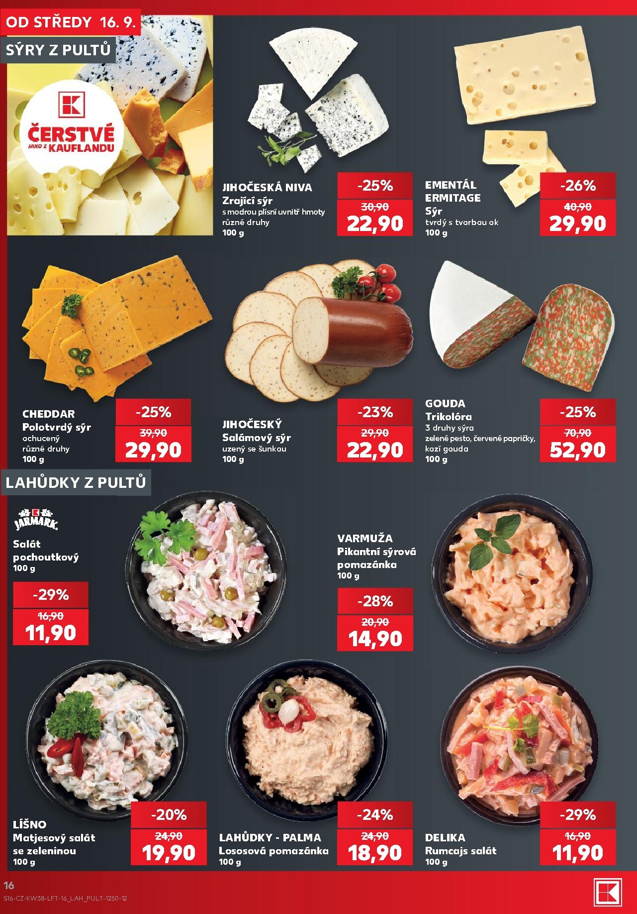 kaufland - Kaufland - Brno leták na příští týden od středy 16.09.2026 do úterý 22.09.2026 - page: 16