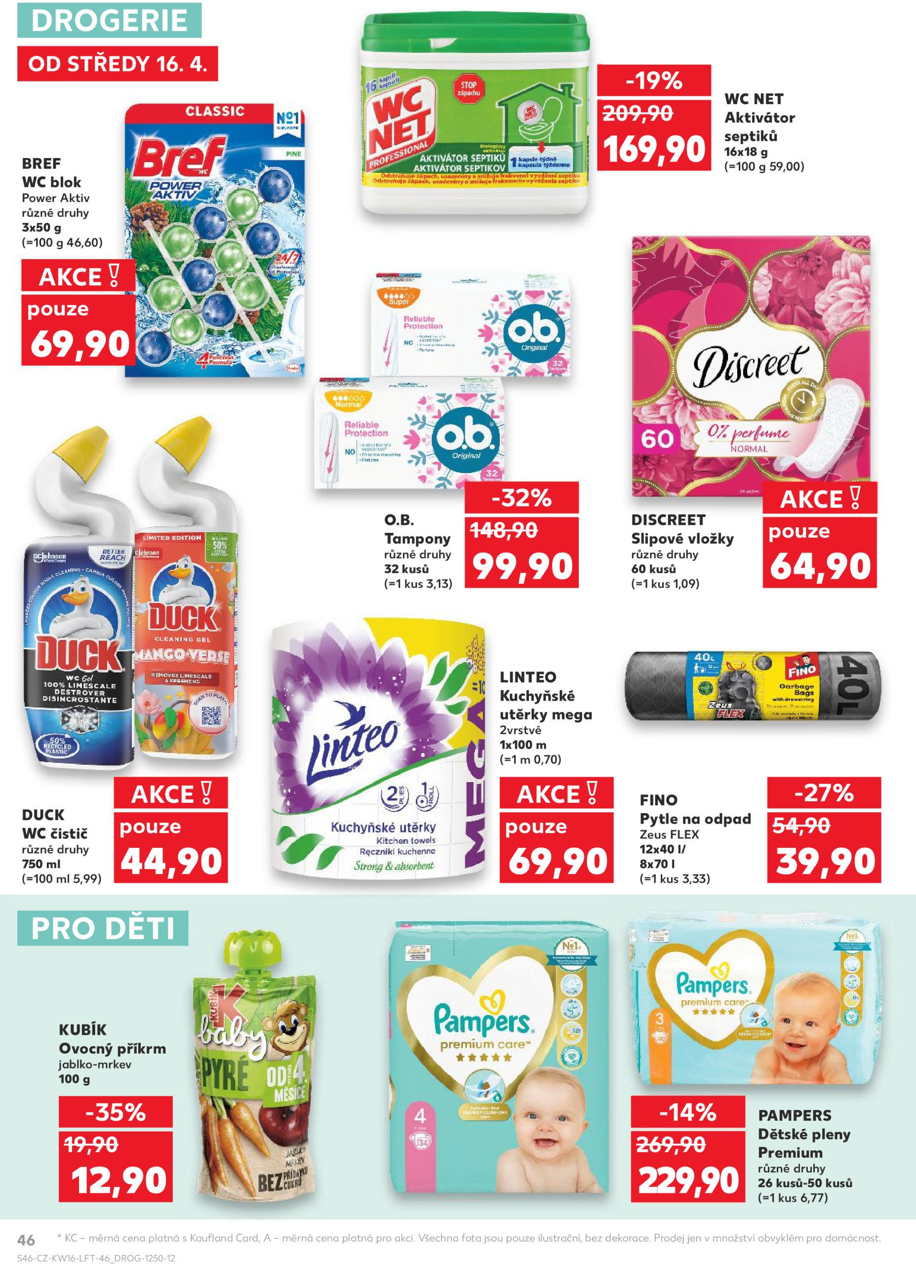 kaufland - Leták Kaufland Kolín od 16.04. do 20.04. - page: 46