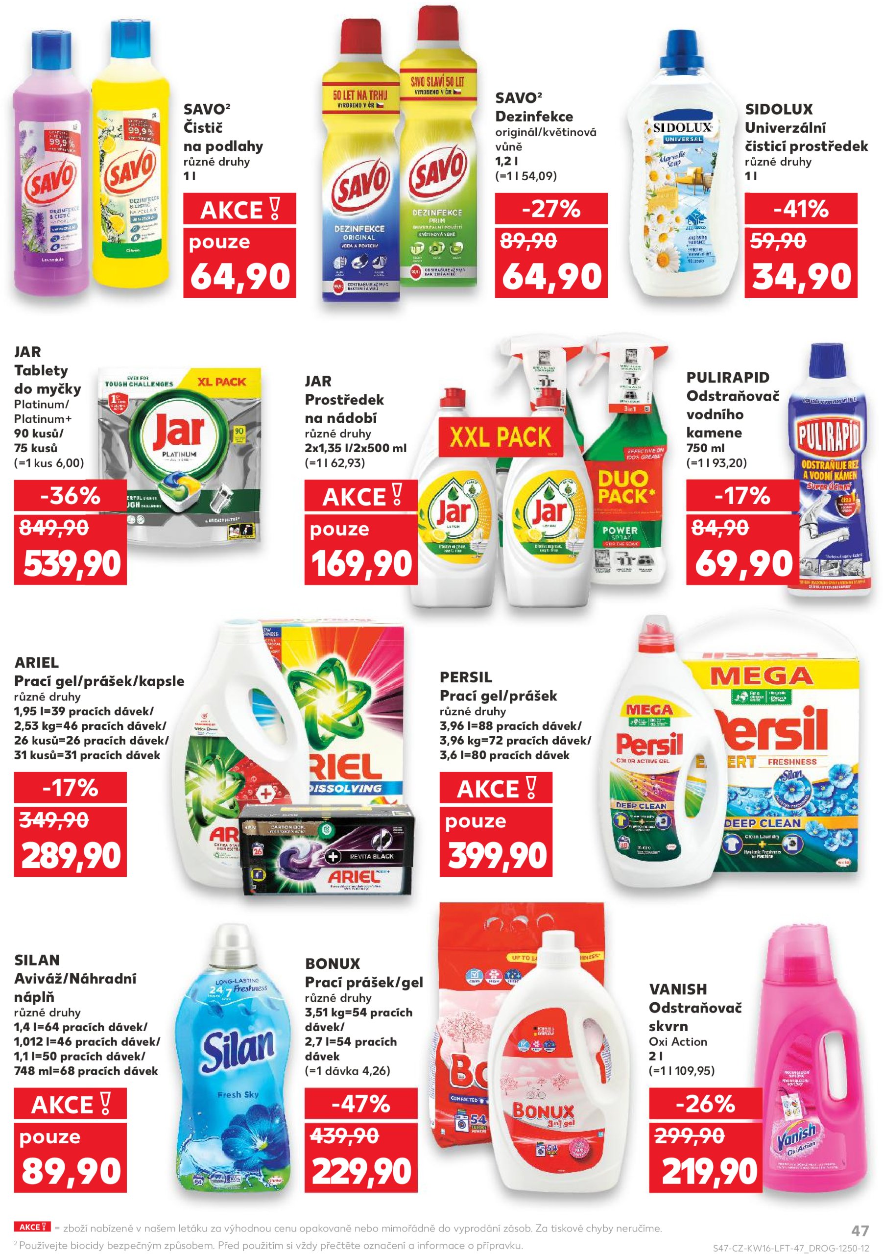 kaufland - Leták Kaufland Kolín od 16.04. do 20.04. - page: 47