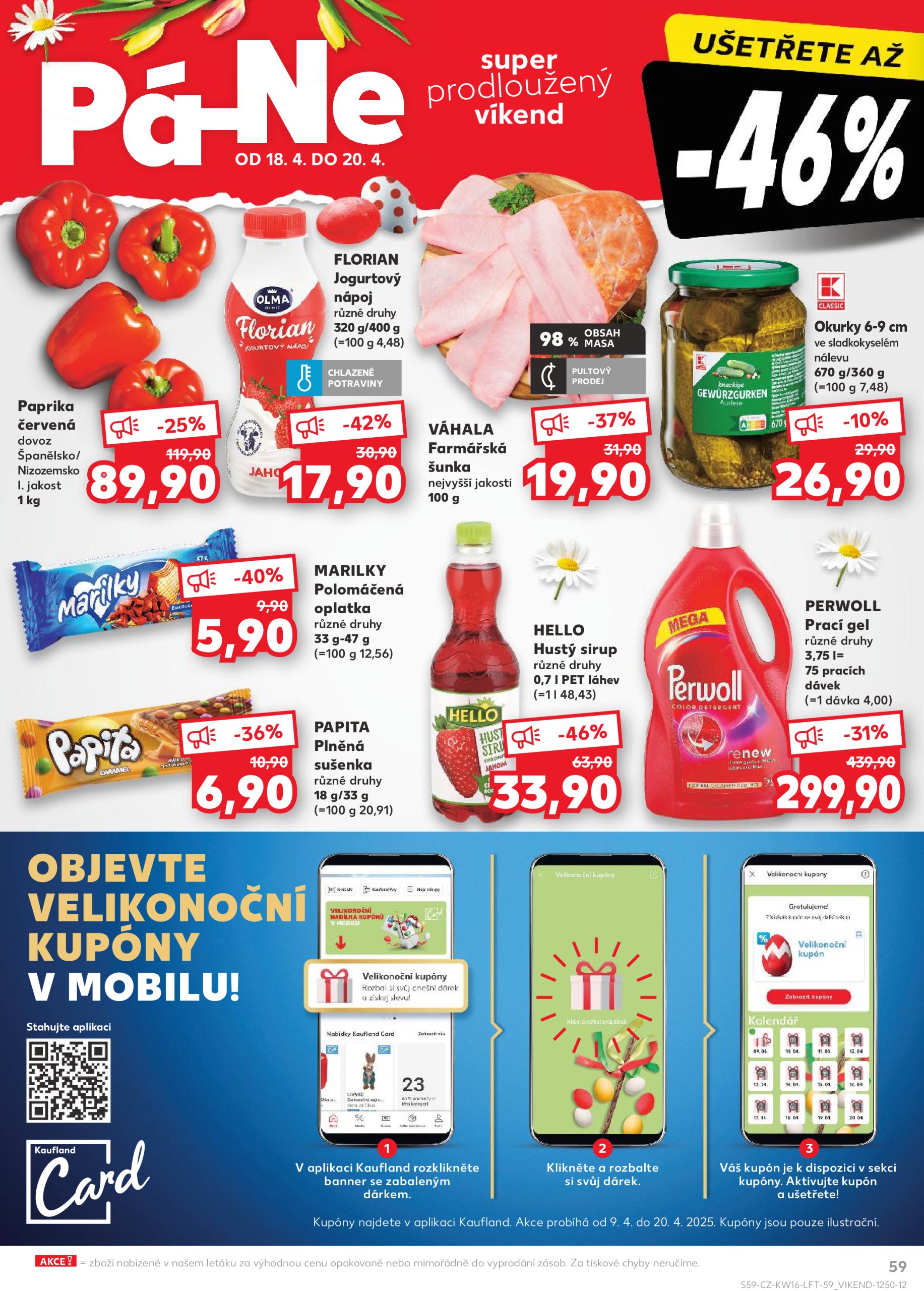 kaufland - Leták Kaufland Kolín od 16.04. do 20.04. - page: 59