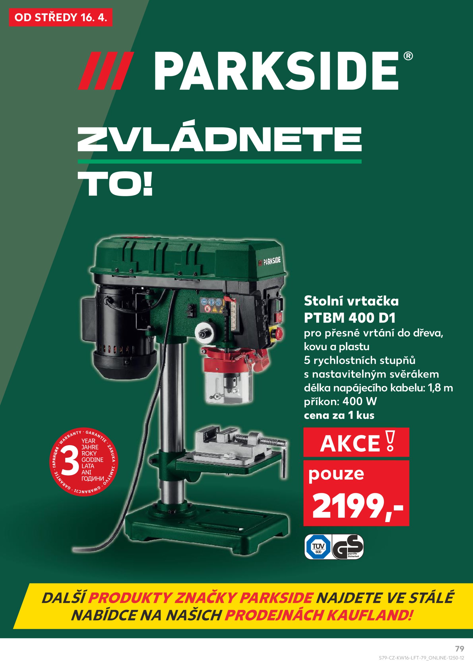 kaufland - Leták Kaufland Kolín od 16.04. do 20.04. - page: 79