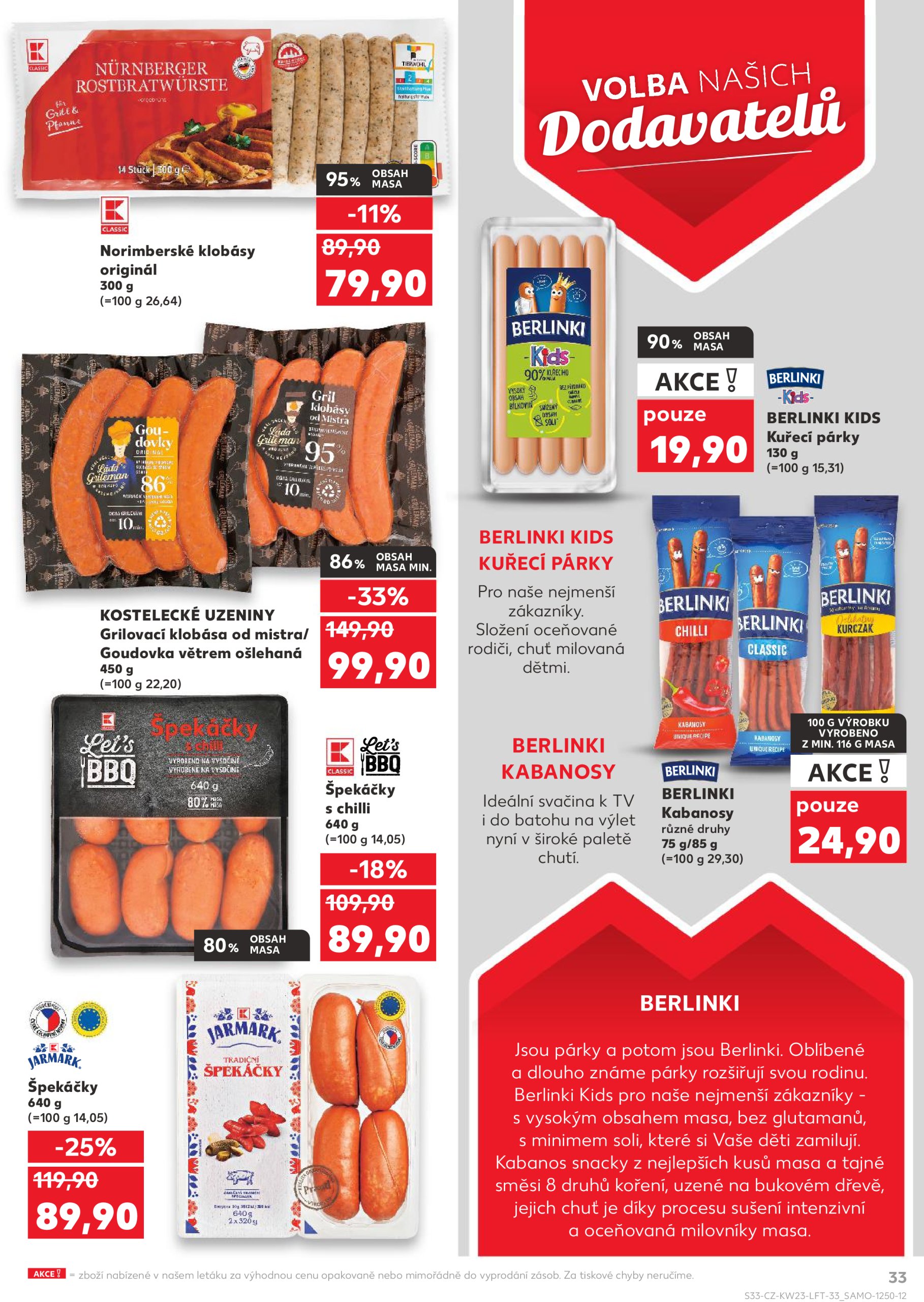 kaufland - Leták Kaufland Ostrava od 04.06. do 10.06. - page: 33 kaufland - Leták Kaufland Ostrava od 04.06. do 10.06. - page: 33