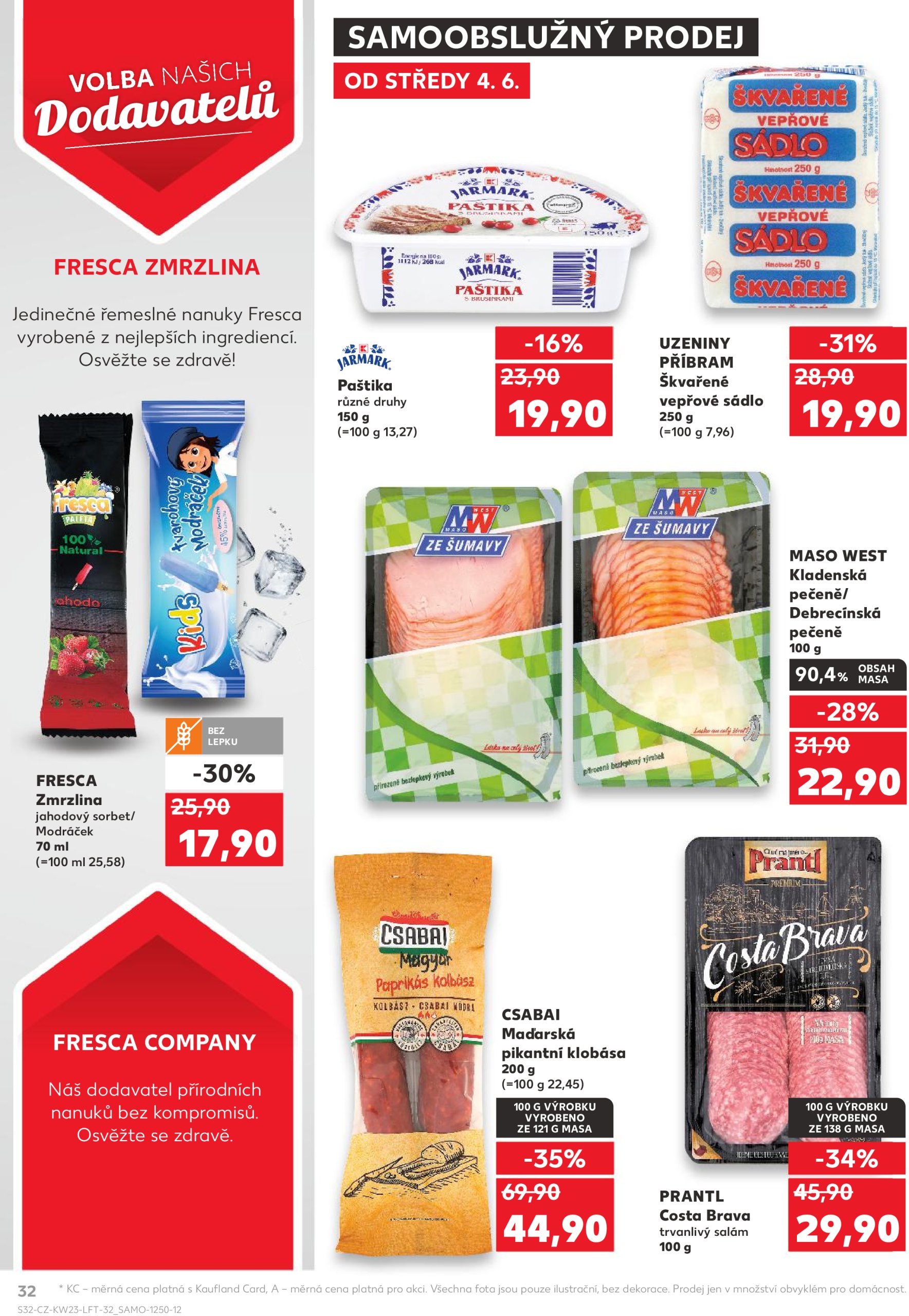 kaufland - Leták Kaufland Ostrava od 04.06. do 10.06. - page: 32 kaufland - Leták Kaufland Ostrava od 04.06. do 10.06. - page: 32