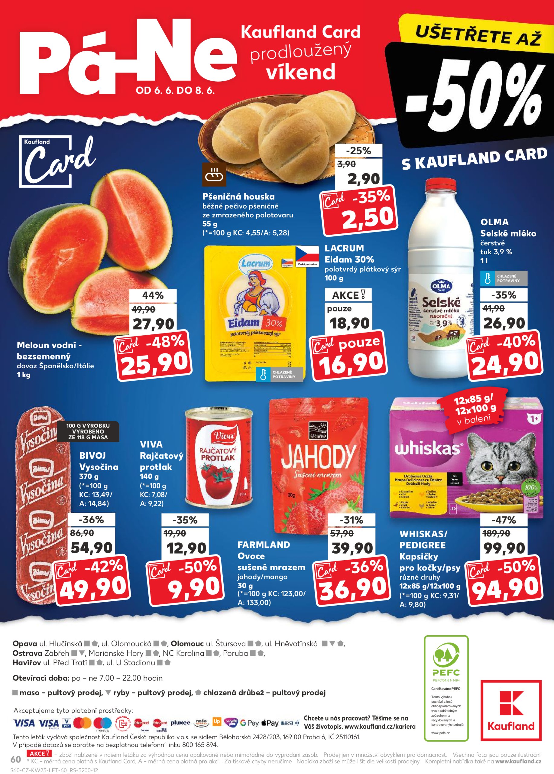 kaufland - Leták Kaufland Ostrava od 04.06. do 10.06. - page: 60 kaufland - Leták Kaufland Ostrava od 04.06. do 10.06. - page: 60