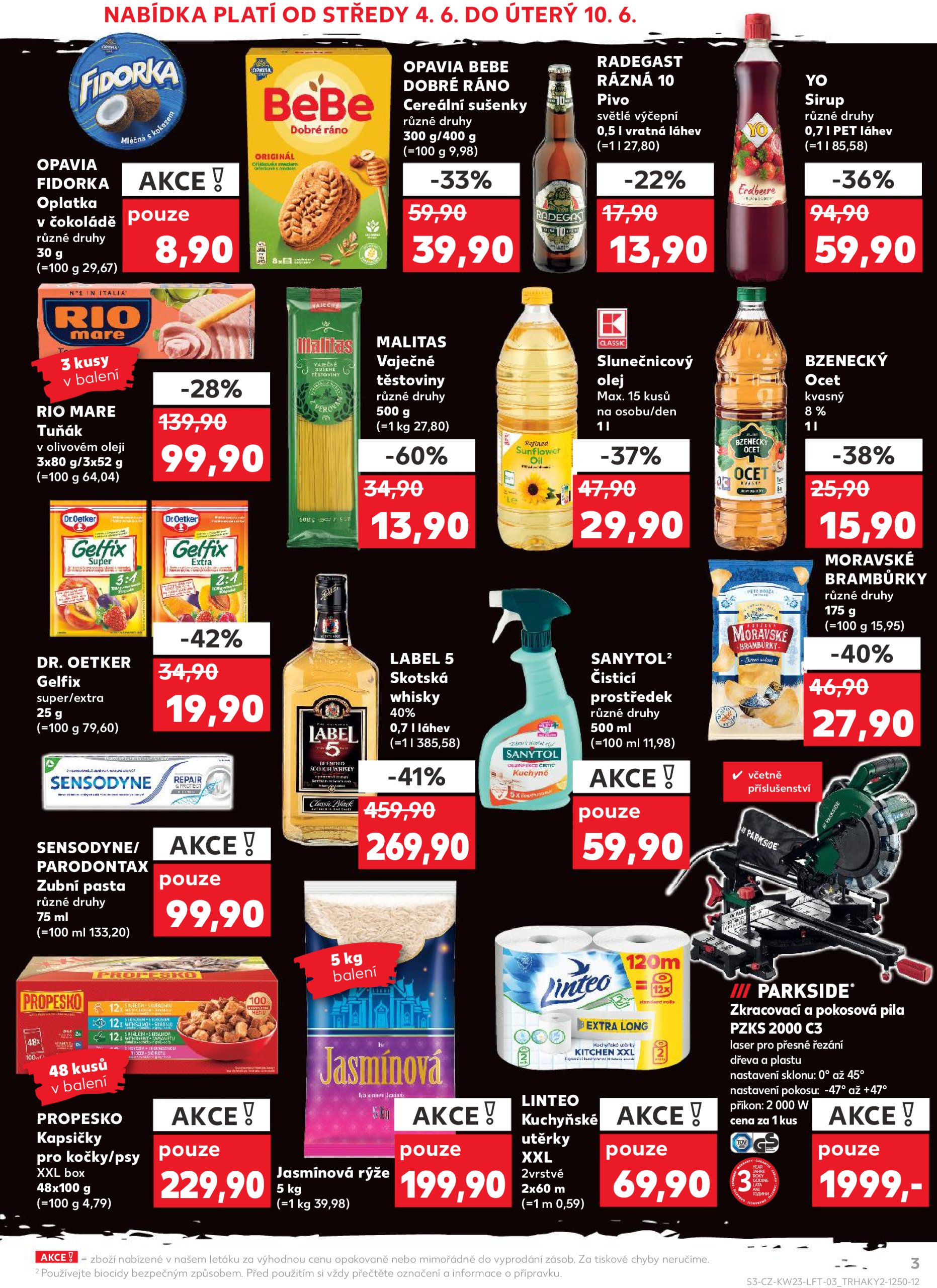 kaufland - Leták Kaufland Karviná od 04.06. do 10.06. - page: 3 kaufland - Leták Kaufland Karviná od 04.06. do 10.06. - page: 3