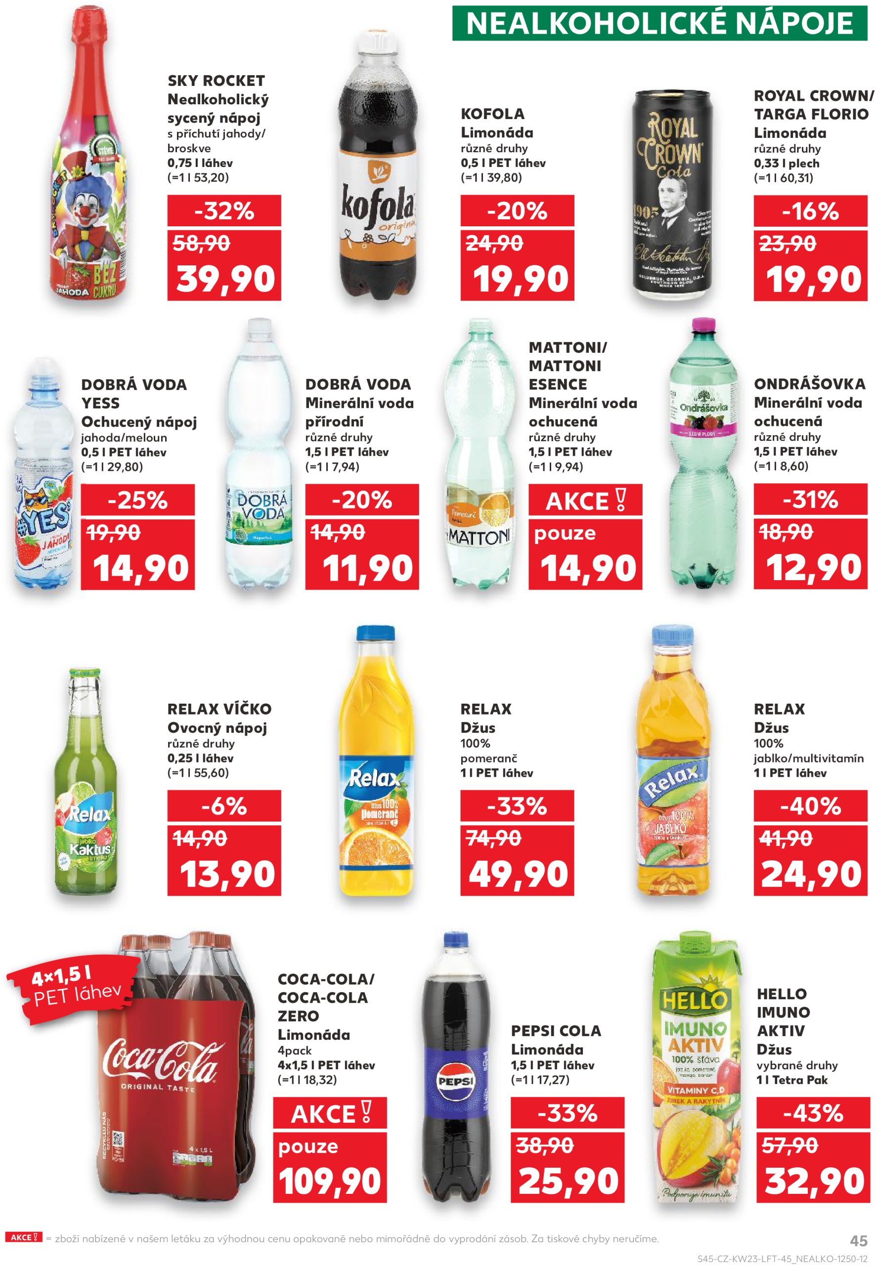 kaufland - Leták Kaufland Kolín od 04.06. do 10.06. - page: 45 kaufland - Leták Kaufland Kolín od 04.06. do 10.06. - page: 45