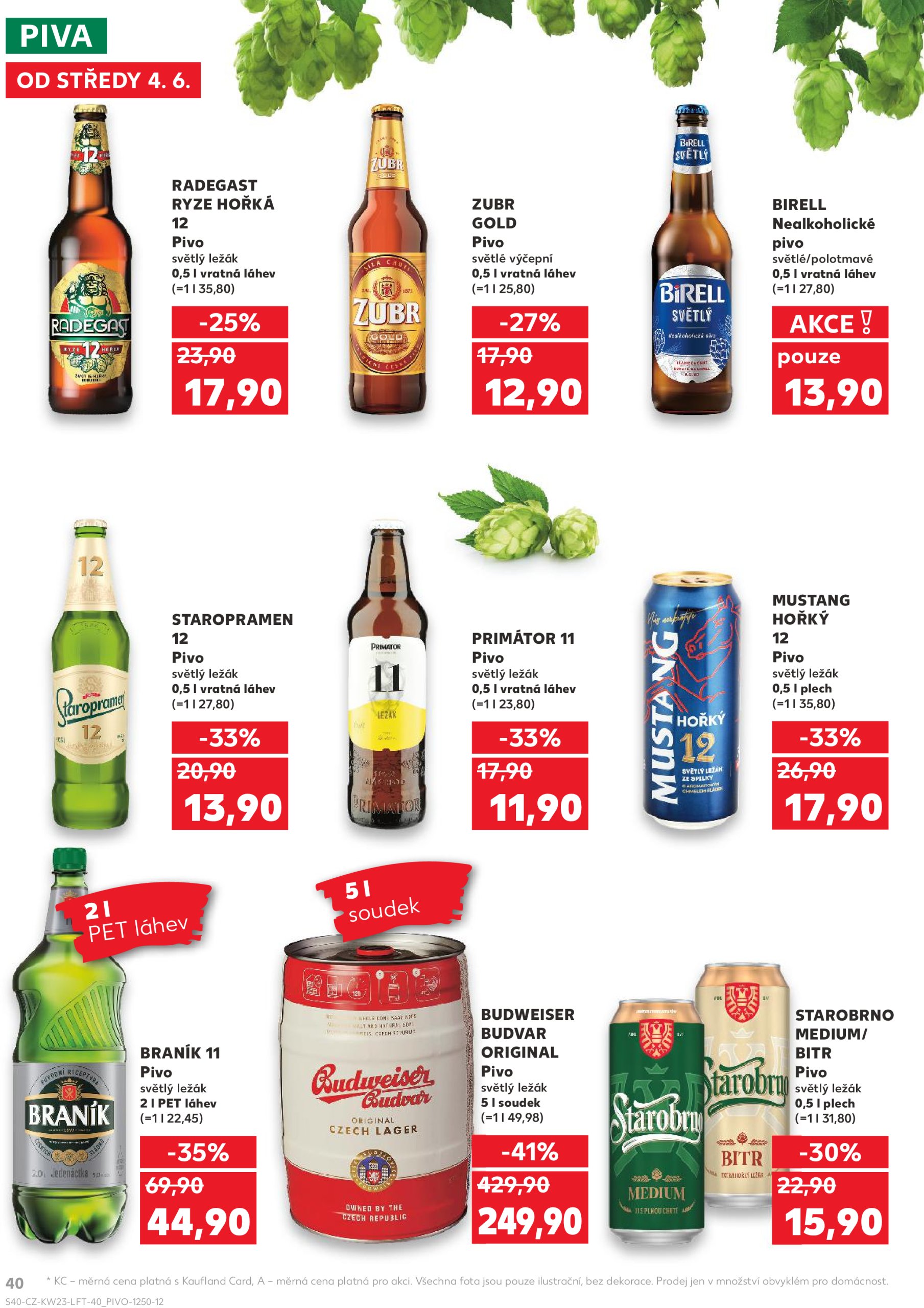 kaufland - Leták Kaufland Kolín od 04.06. do 10.06. - page: 40 kaufland - Leták Kaufland Kolín od 04.06. do 10.06. - page: 40