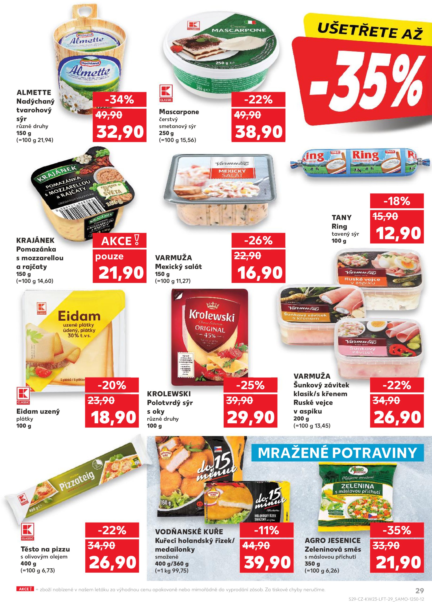 kaufland - Leták Kaufland Kolín od 04.06. do 10.06. - page: 29 kaufland - Leták Kaufland Kolín od 04.06. do 10.06. - page: 29