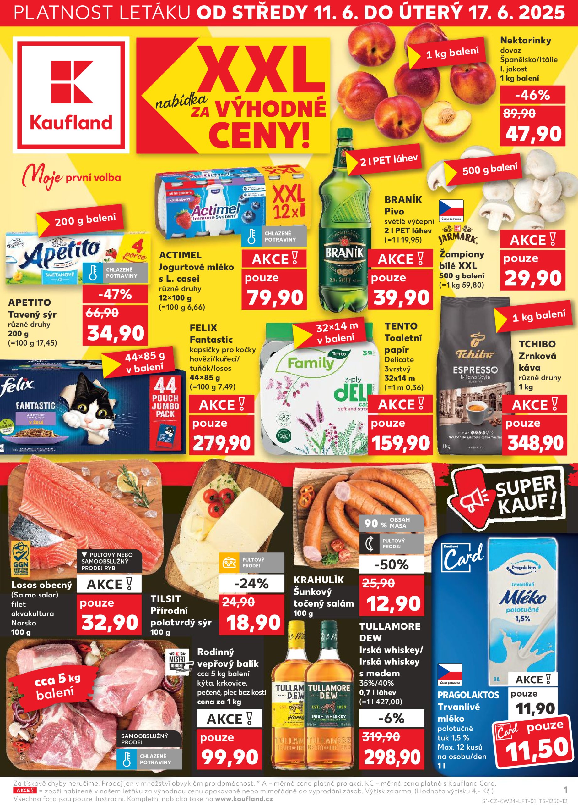 kaufland - Leták Kaufland Ostrava od 11.06. do 17.06.