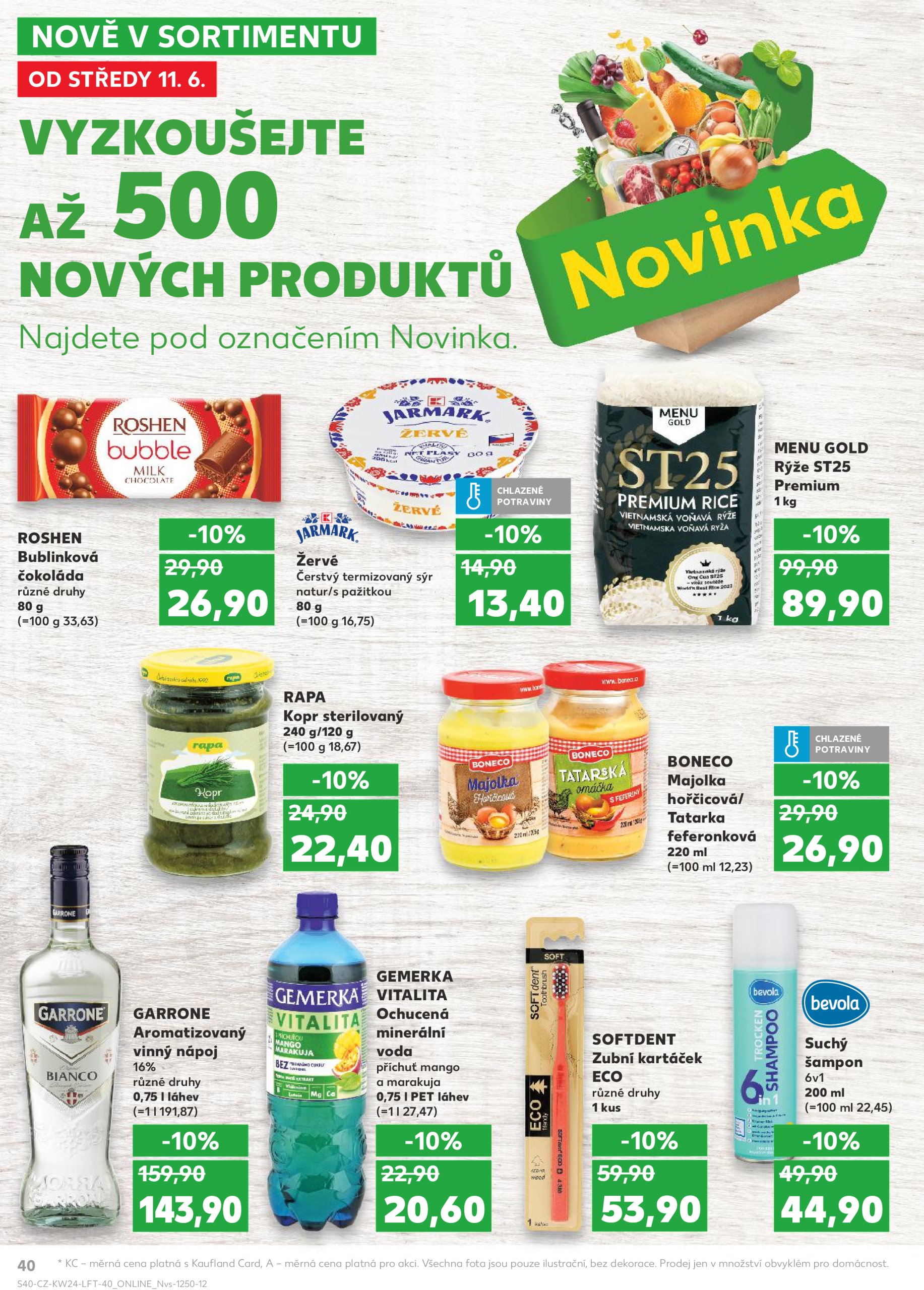 kaufland - Leták Kaufland Brno od 11.06. do 17.06. - page: 40 kaufland - Leták Kaufland Brno od 11.06. do 17.06. - page: 40