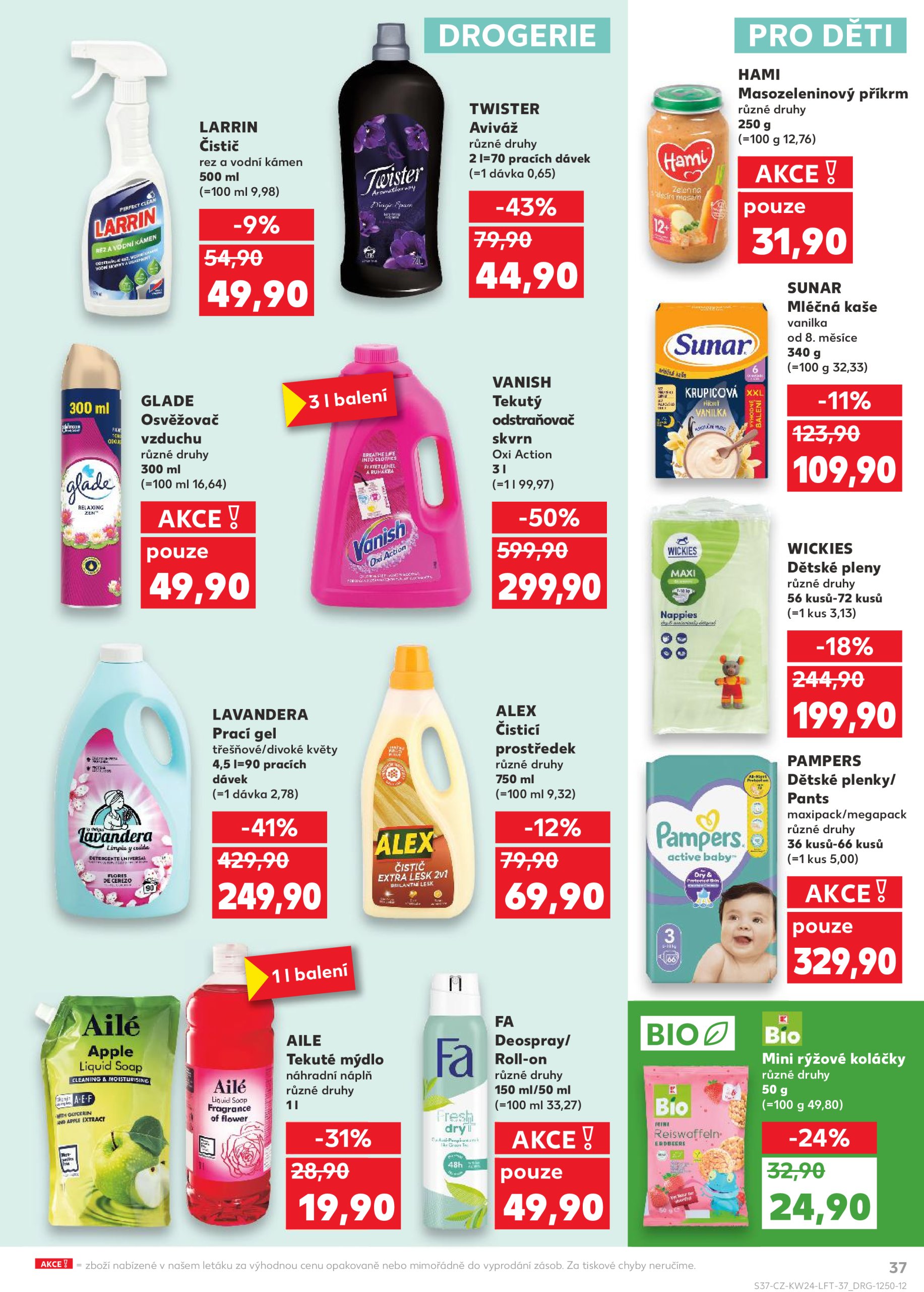 kaufland - Leták Kaufland Kolín od 11.06. do 17.06. - page: 37 kaufland - Leták Kaufland Kolín od 11.06. do 17.06. - page: 37