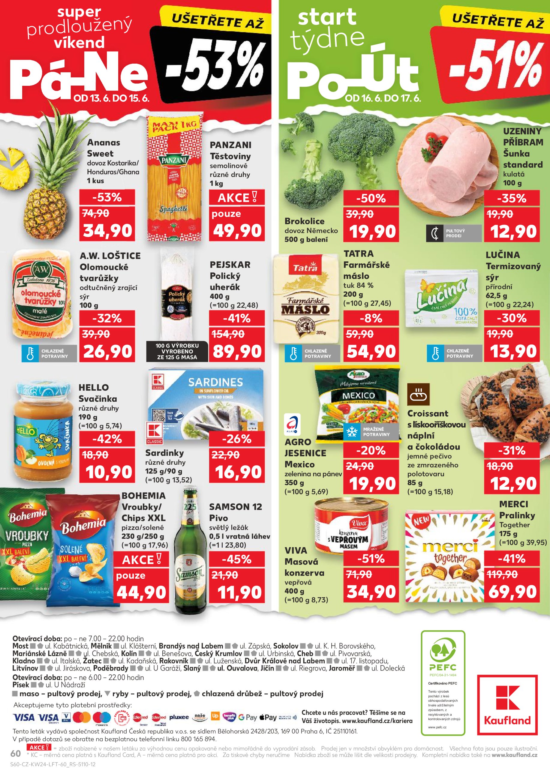 kaufland - Leták Kaufland Kolín od 11.06. do 17.06. - page: 60 kaufland - Leták Kaufland Kolín od 11.06. do 17.06. - page: 60