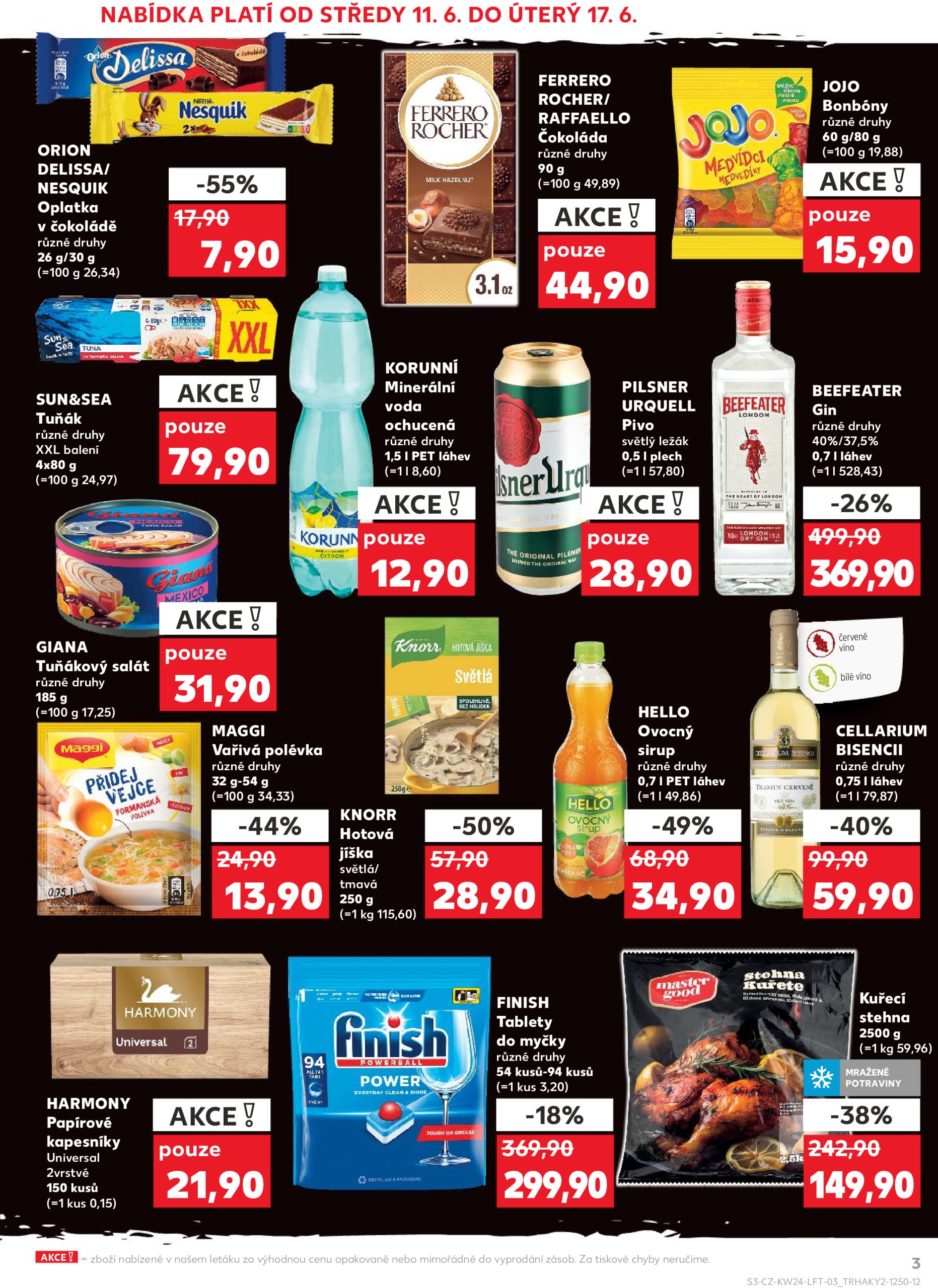 kaufland - Leták Kaufland Kolín od 11.06. do 17.06. - page: 3 kaufland - Leták Kaufland Kolín od 11.06. do 17.06. - page: 3