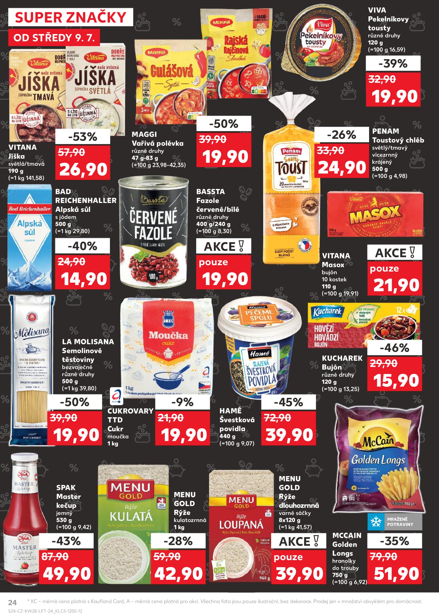 kaufland - Leták Kaufland Ostrava od 09.07. do 15.07. - page: 24 kaufland - Leták Kaufland Ostrava od 09.07. do 15.07. - page: 24