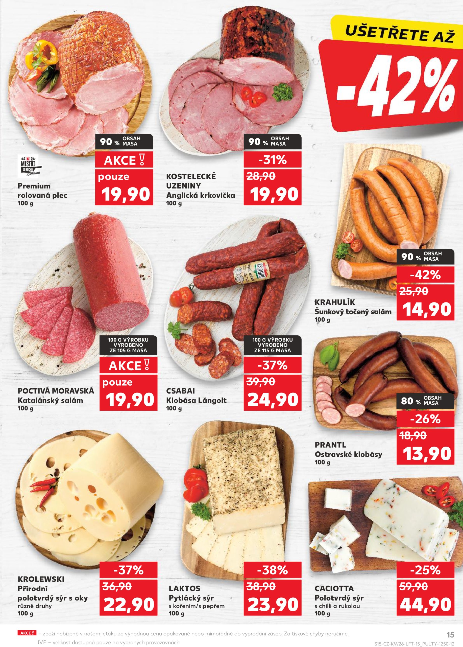 kaufland - Leták Kaufland Ostrava od 09.07. do 15.07. - page: 15 kaufland - Leták Kaufland Ostrava od 09.07. do 15.07. - page: 15